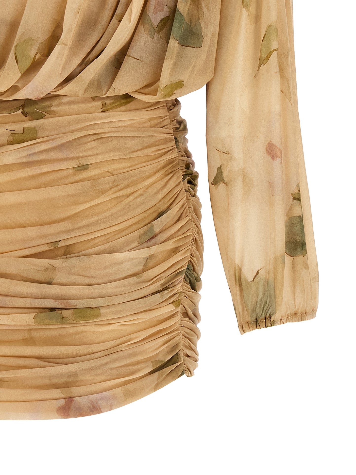 Magda Butrym Women 'Dress 07' Dress Printed With Drapes MAGDA BUTRYM