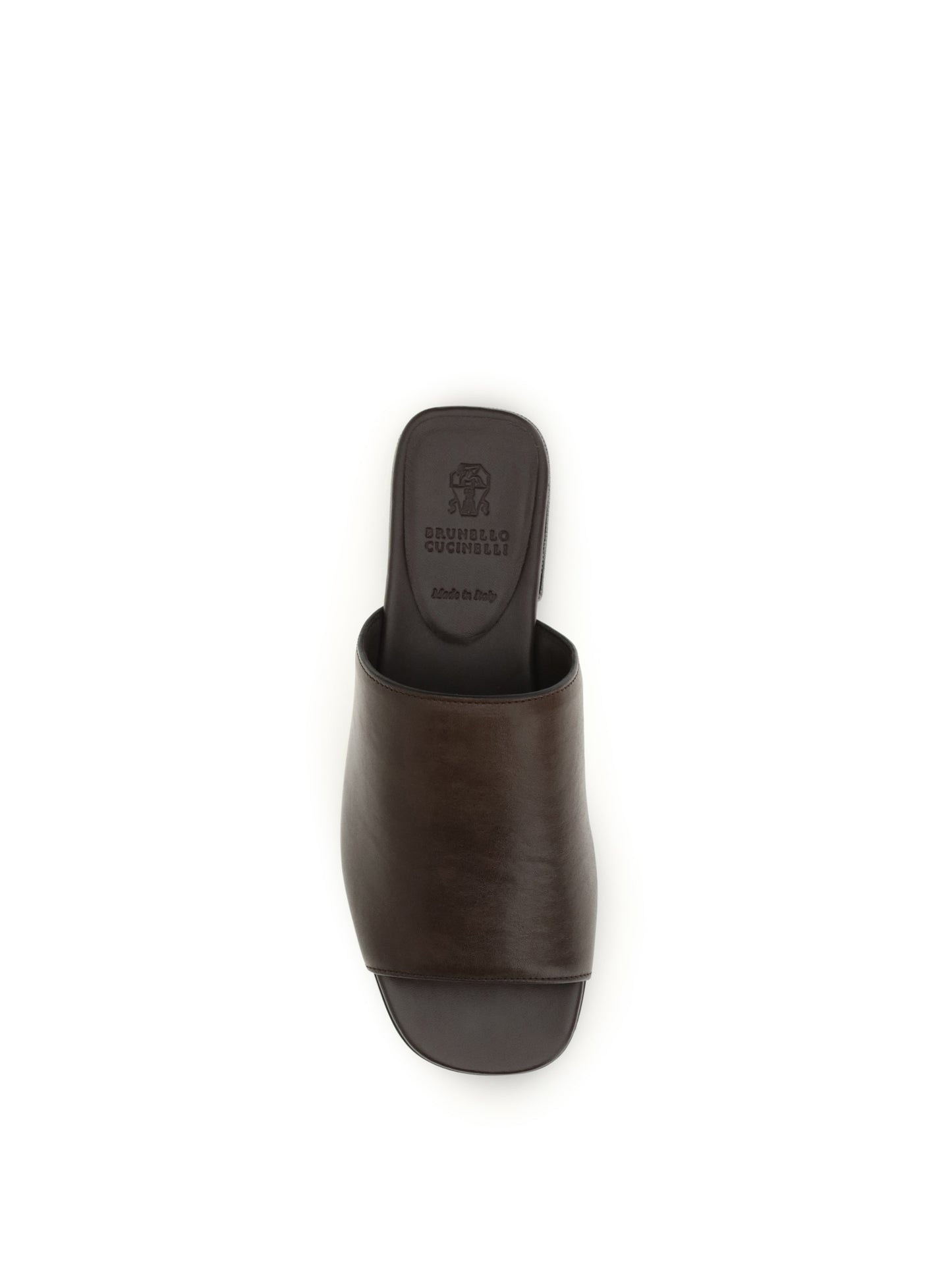 Brunello Cucinelli Women Riding Calfskin Sandals With Monili BRUNELLO CUCINELLI