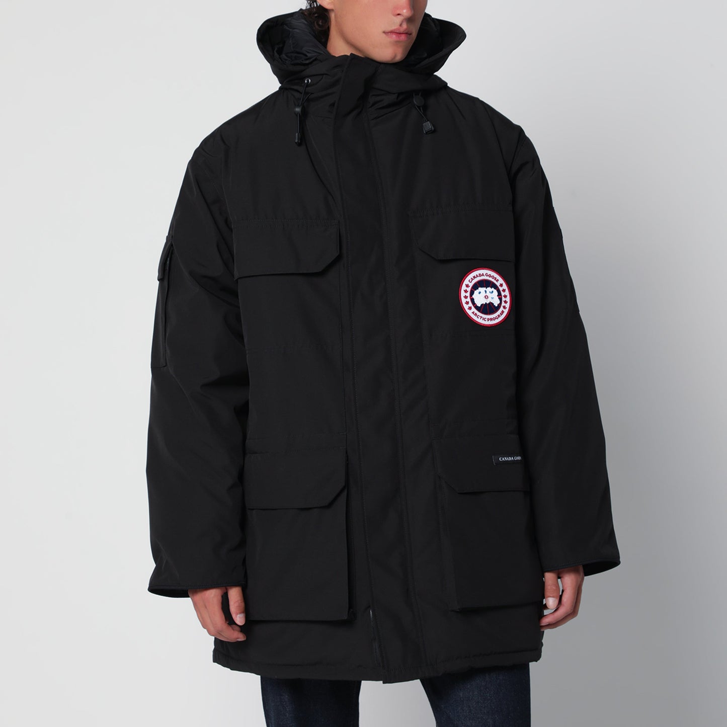 Canada Goose Expedition Parka In Black Arctic Tech Men CANADA GOOSE