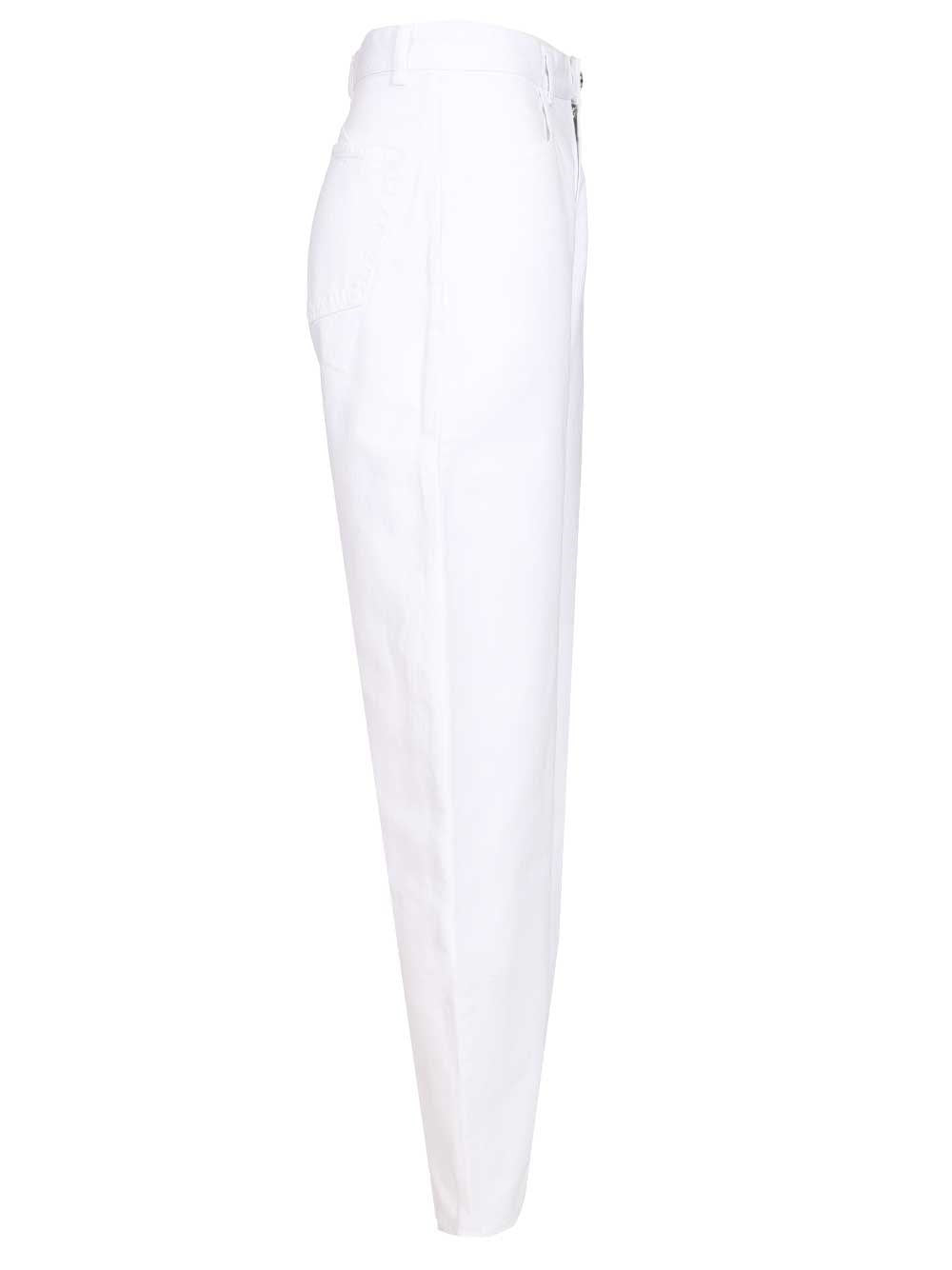 Alaïa Women Low-Waisted Barrel Jeans ALAIA