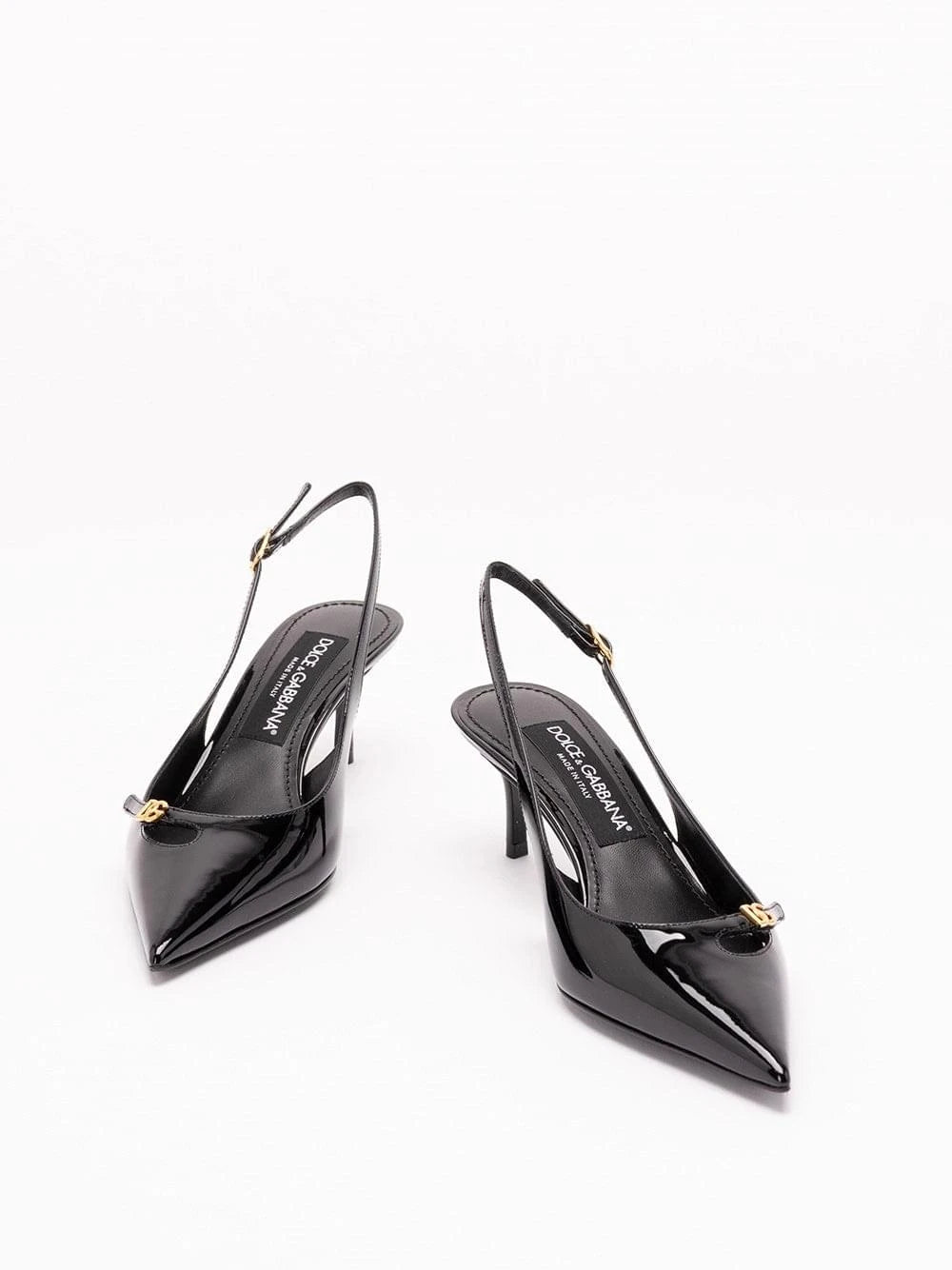 Dolce & Gabbana Women Patent Leather Slingback DOLCE & GABBANA