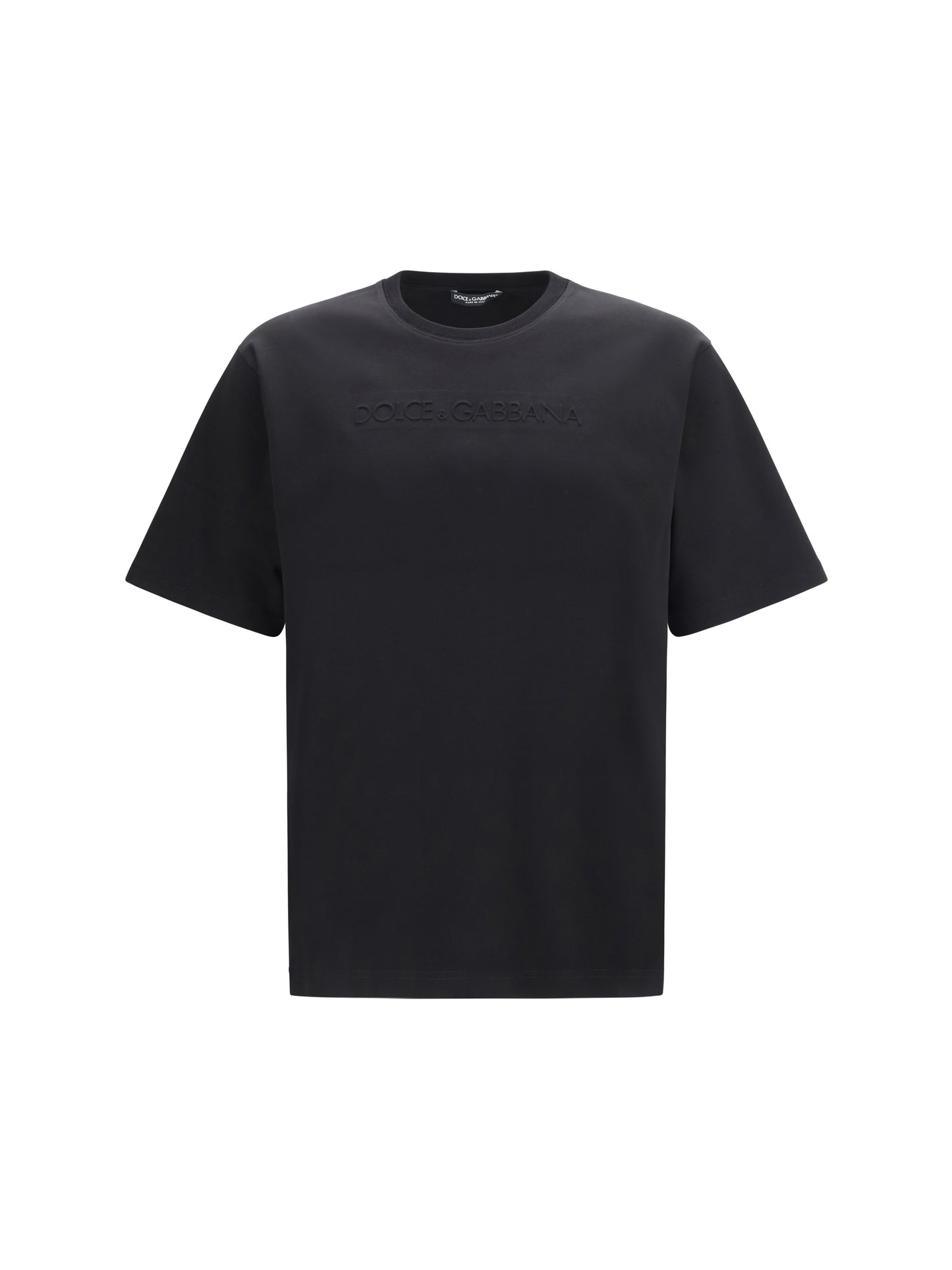Dolce & Gabbana Men Cotton T-Shirt With Regular Fit DOLCE & GABBANA