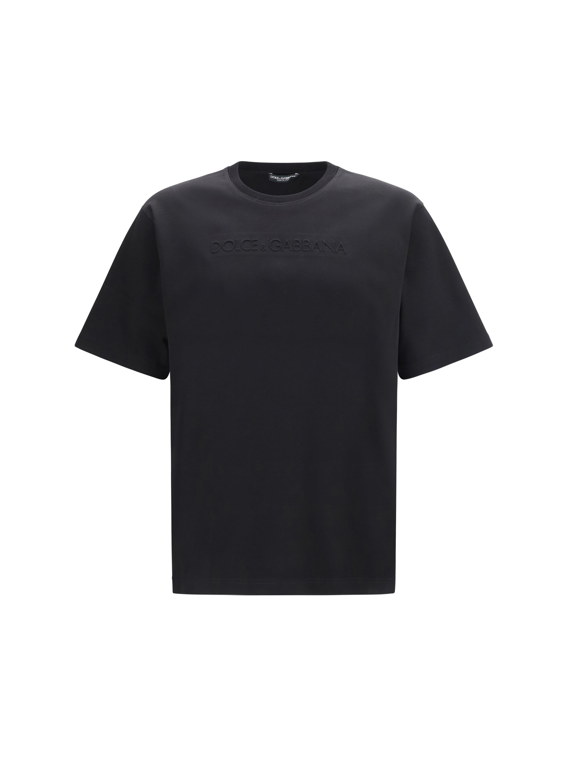 Dolce & Gabbana Men Cotton T-Shirt With Regular Fit DOLCE & GABBANA