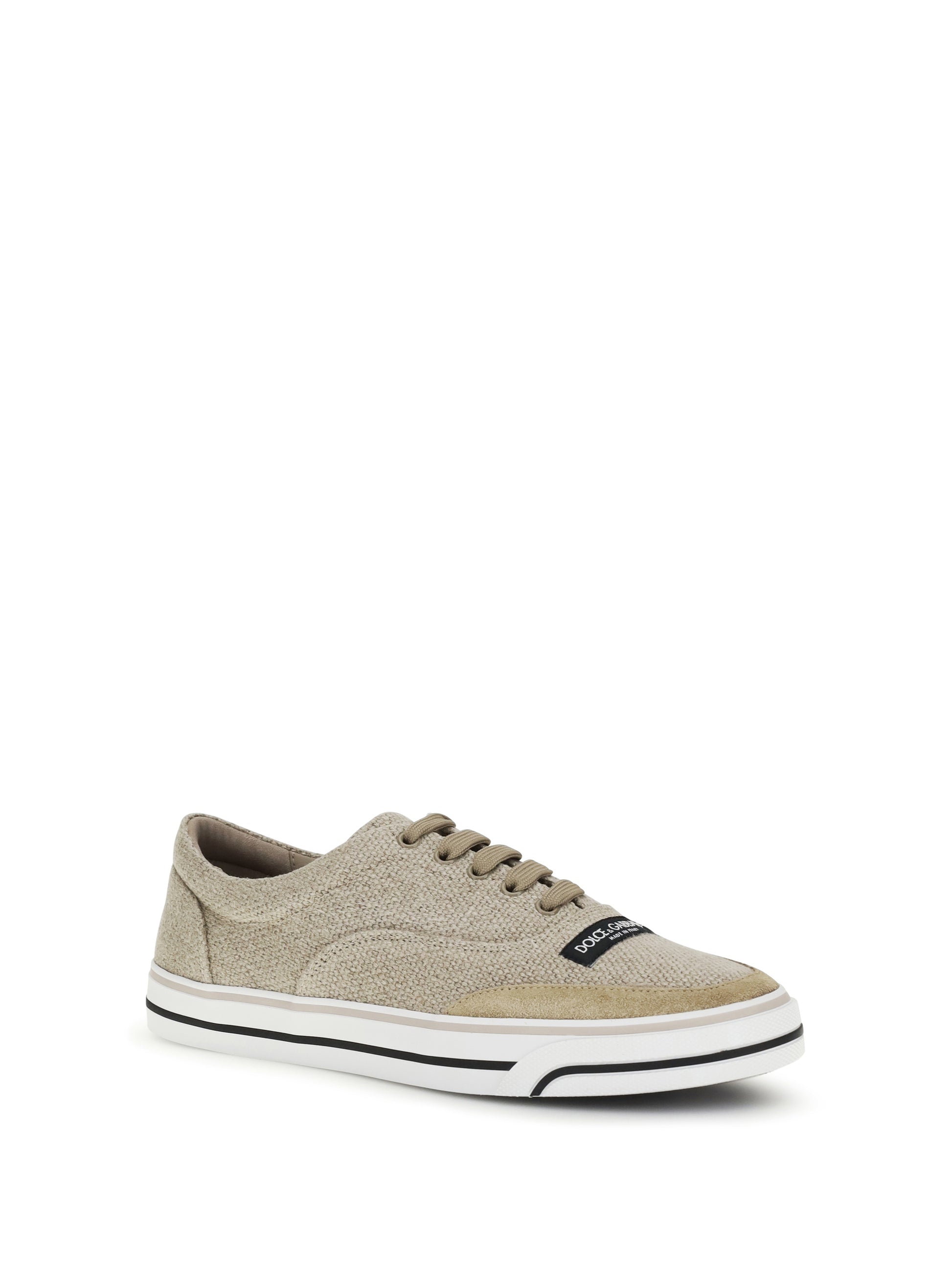 Dolce & Gabbana Men Dg Sailing Linen Sneakers DOLCE & GABBANA