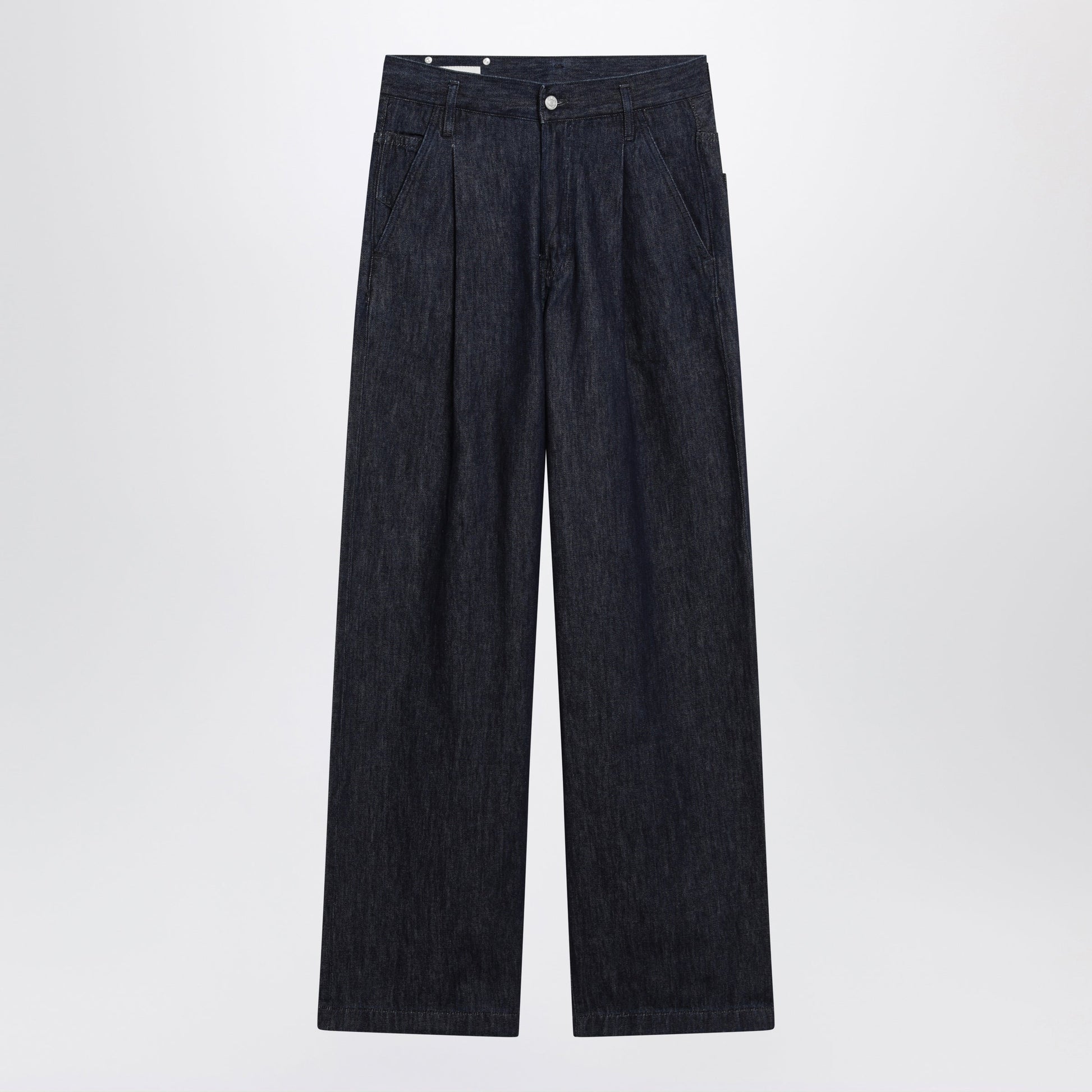 Dries Van Noten Wide-Leg Indigo Blue Jeans Men DRIES VAN NOTEN
