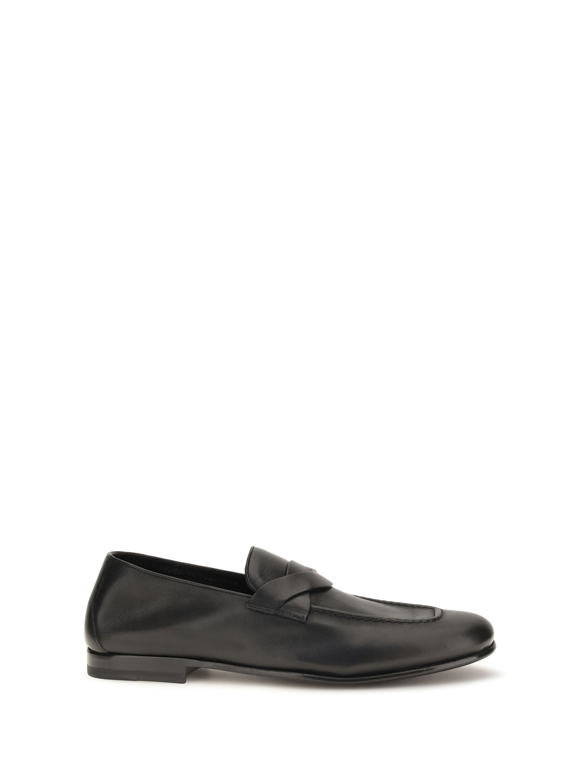 Tom Ford Men Gigi Loafers With Woven Strap TOM FORD