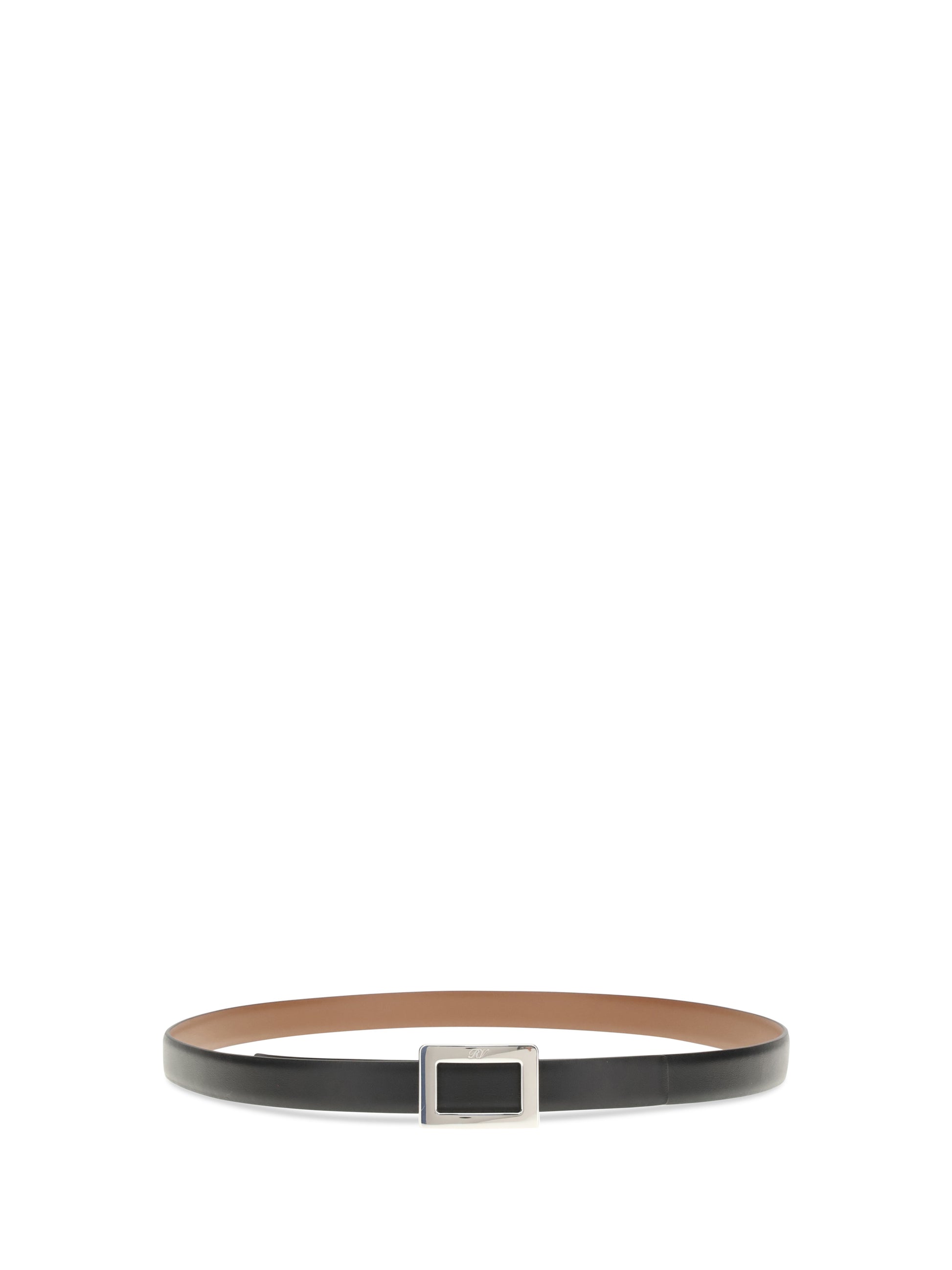 Roger Vivier Women Belle Vivier Leather Belt ROGER VIVIER