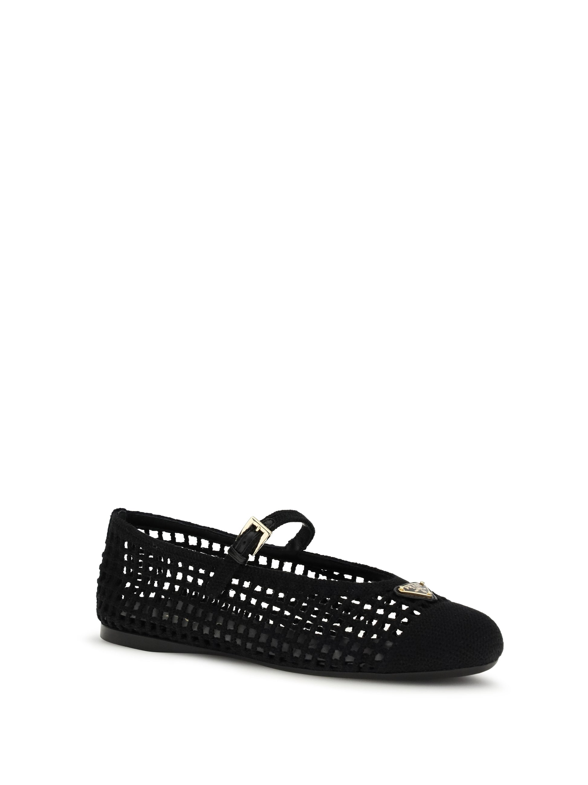 Prada Women Crochet Ballerinas PRADA
