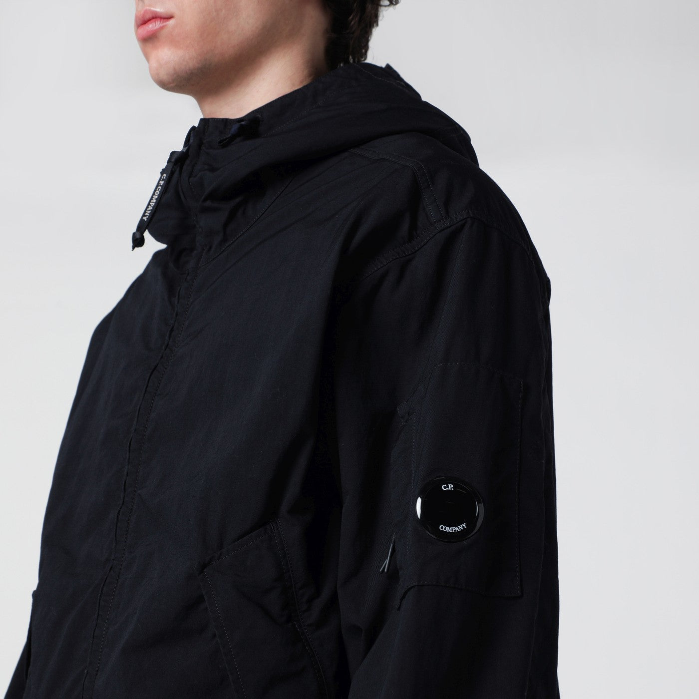 C.P. Company Flatt Nylon Hooded Jacket Total Eclipse Men C.P. COMPANY