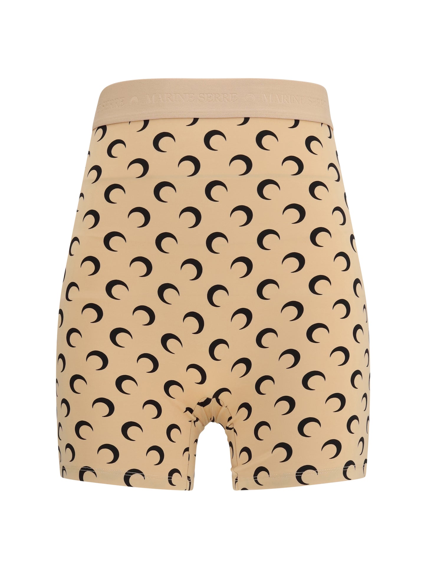 Marine Serre Women Technical Stretch Fabric Shorts MARINE SERRE