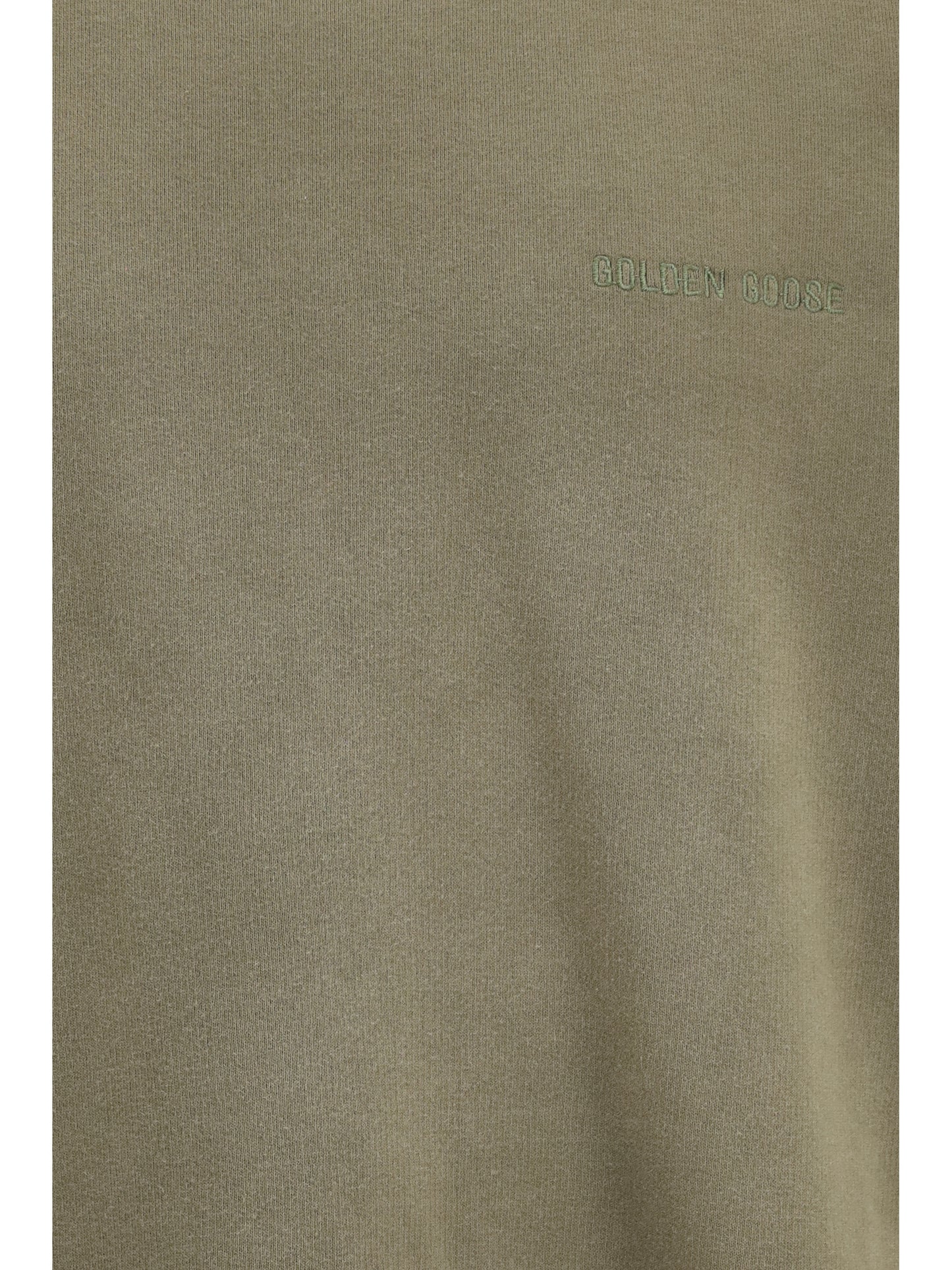 Golden Goose Men Journey Unisex Crew Neck In Garment-Dyed Cotton Fleece GOLDEN GOOSE