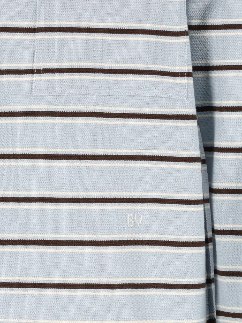 Bottega Veneta Men Striped Polo Shirt BOTTEGA VENETA