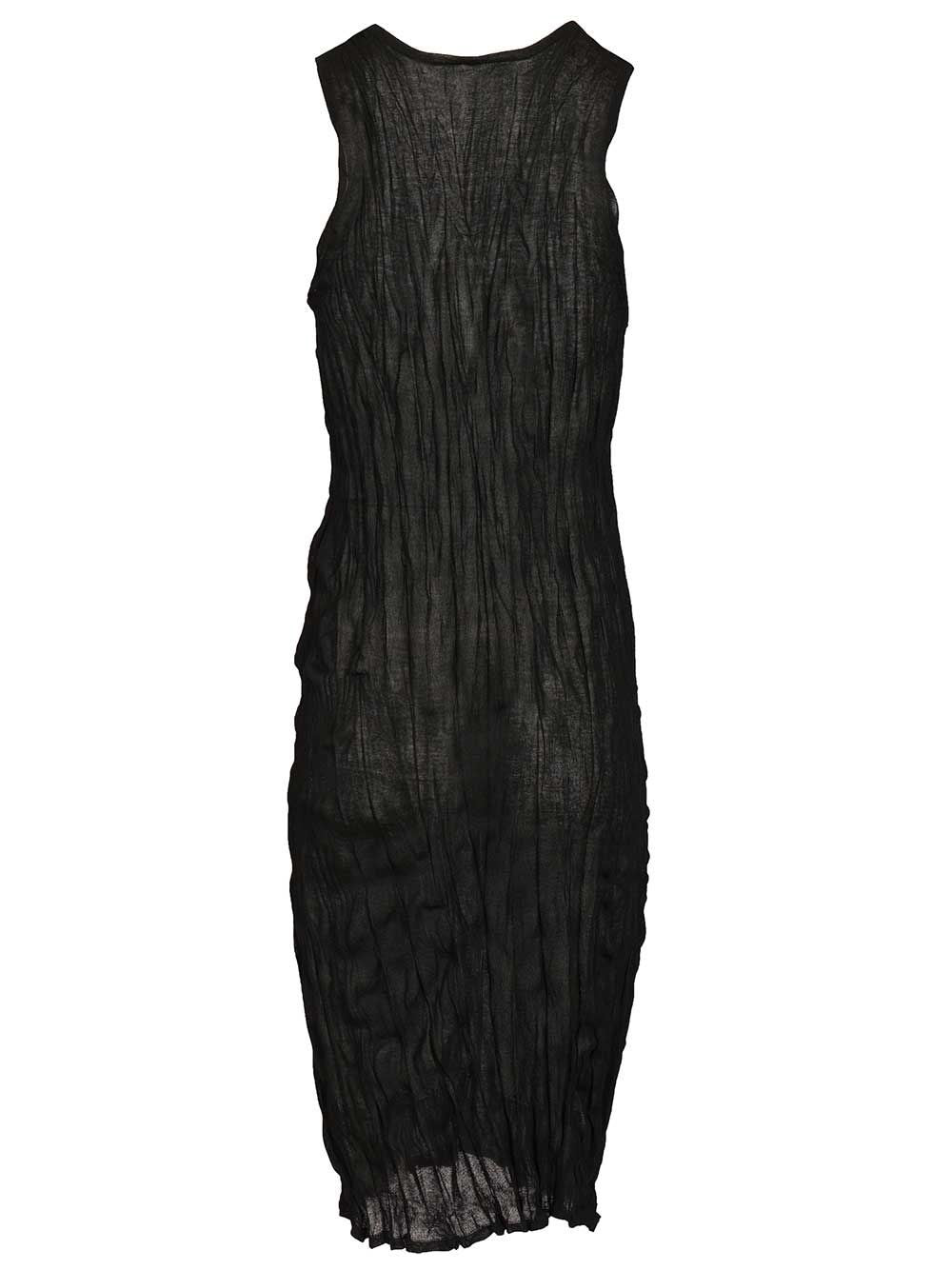 Toteme Women Crinkled Knit Tank Dress TOTEME