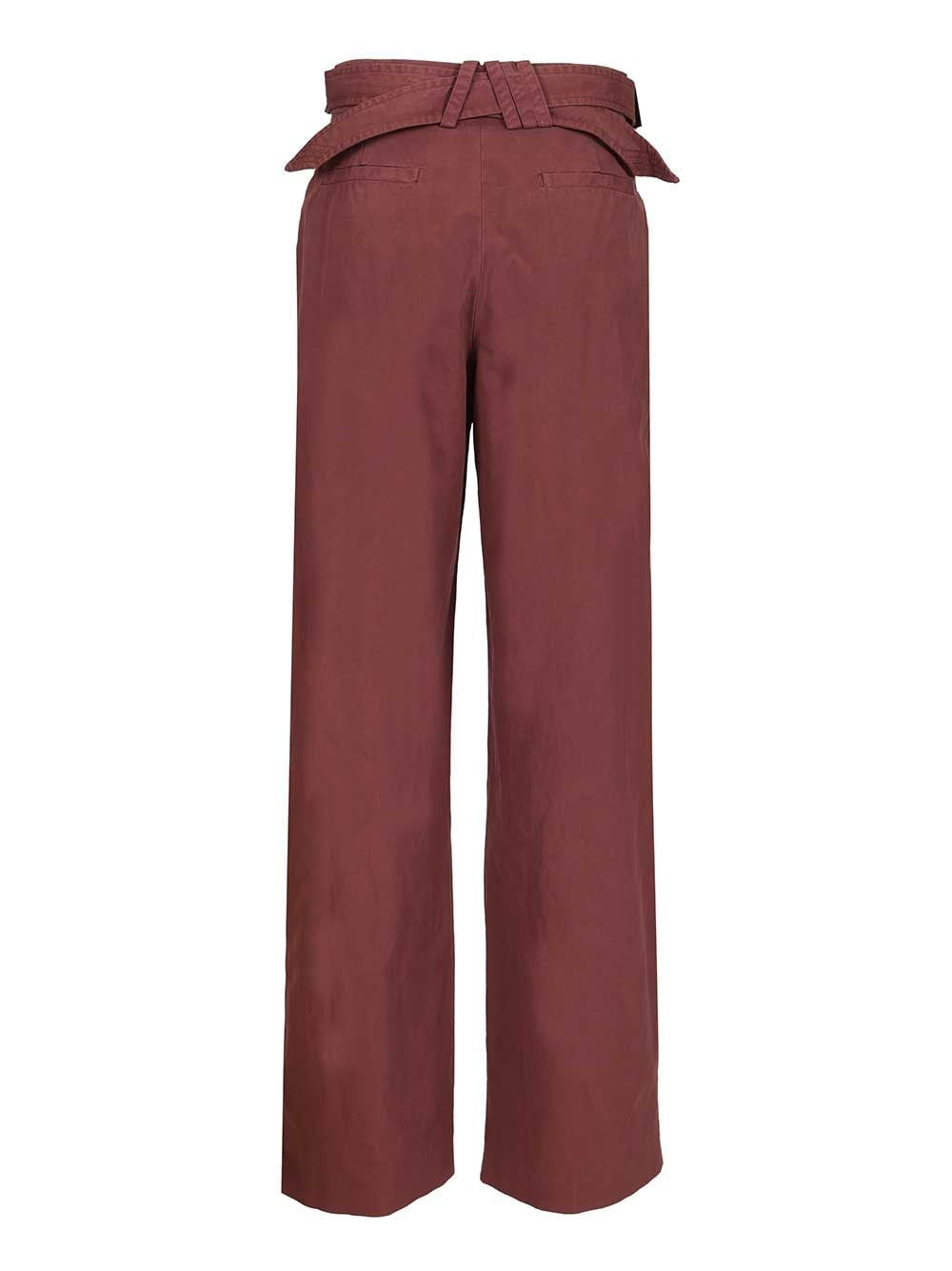 The Attico Women Canvas Trousers THE ATTICO