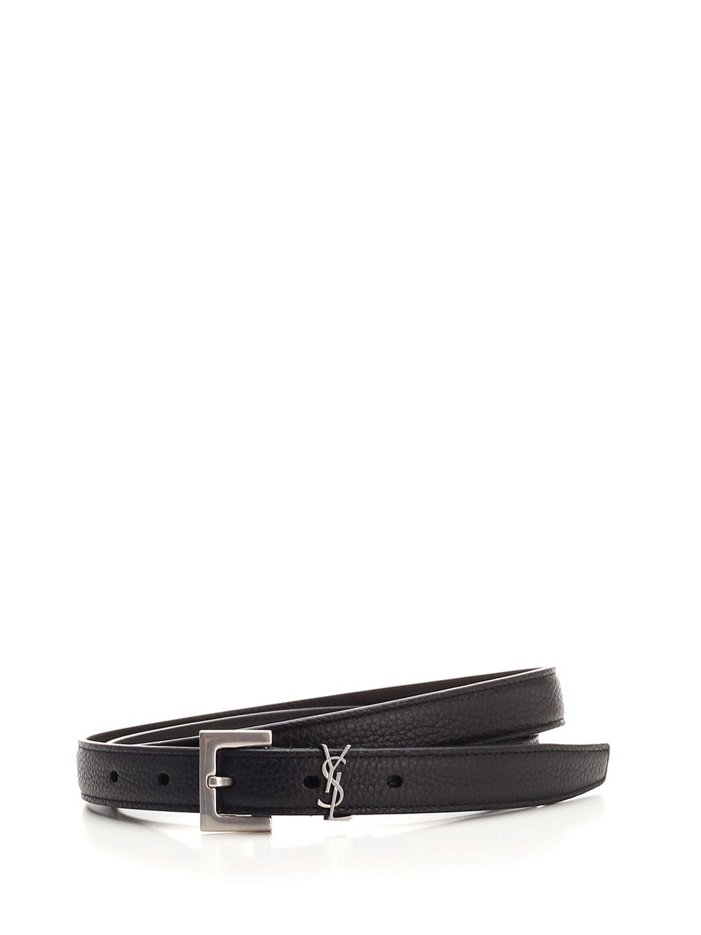 Saint Laurent Men Cassandre Belt SAINT LAURENT