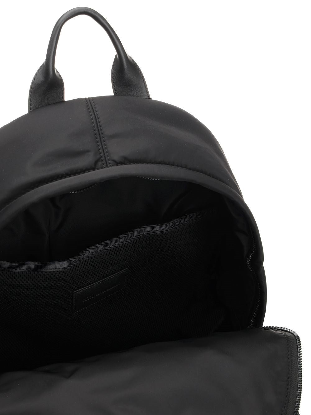 Ami Women Marcel Backpack In Padded Nylon Canvas AMI PARIS