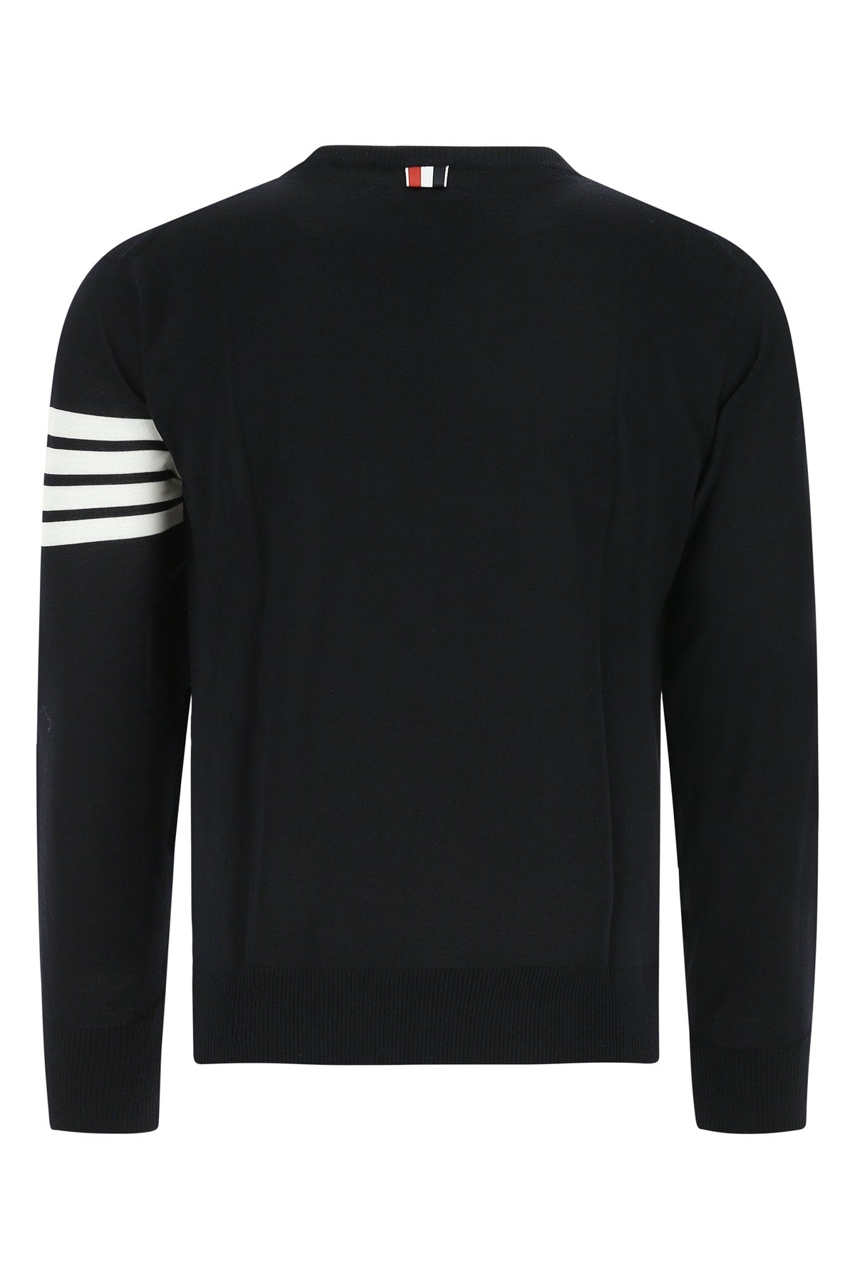 Thom Browne Men Midnight Blue Wool Sweater THOM BROWNE