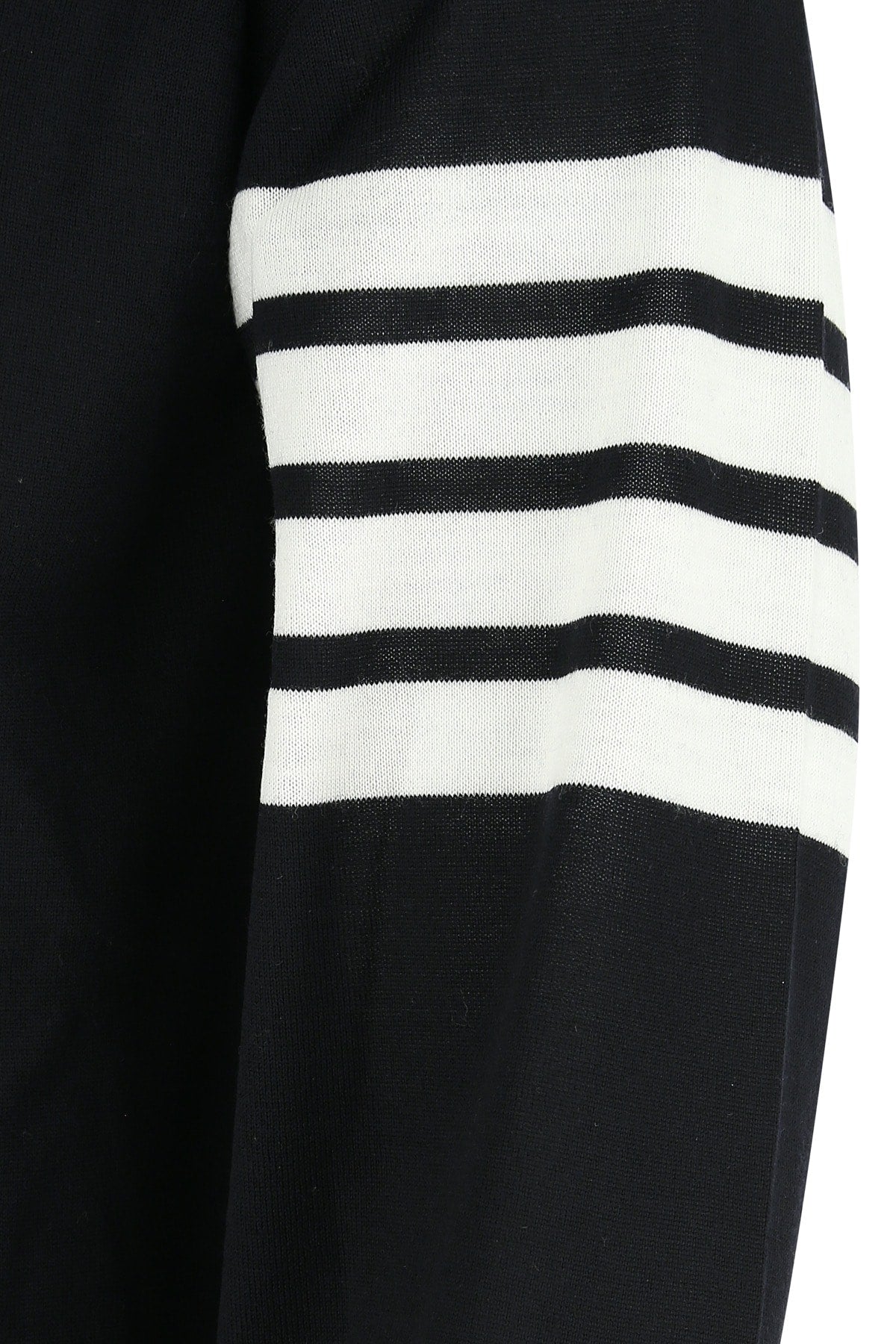 Thom Browne Men Midnight Blue Wool Sweater THOM BROWNE