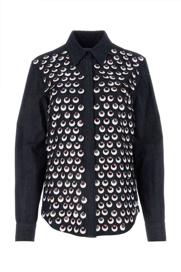 Dries Van Noten Women Denim Chowy Shirt DRIES VAN NOTEN