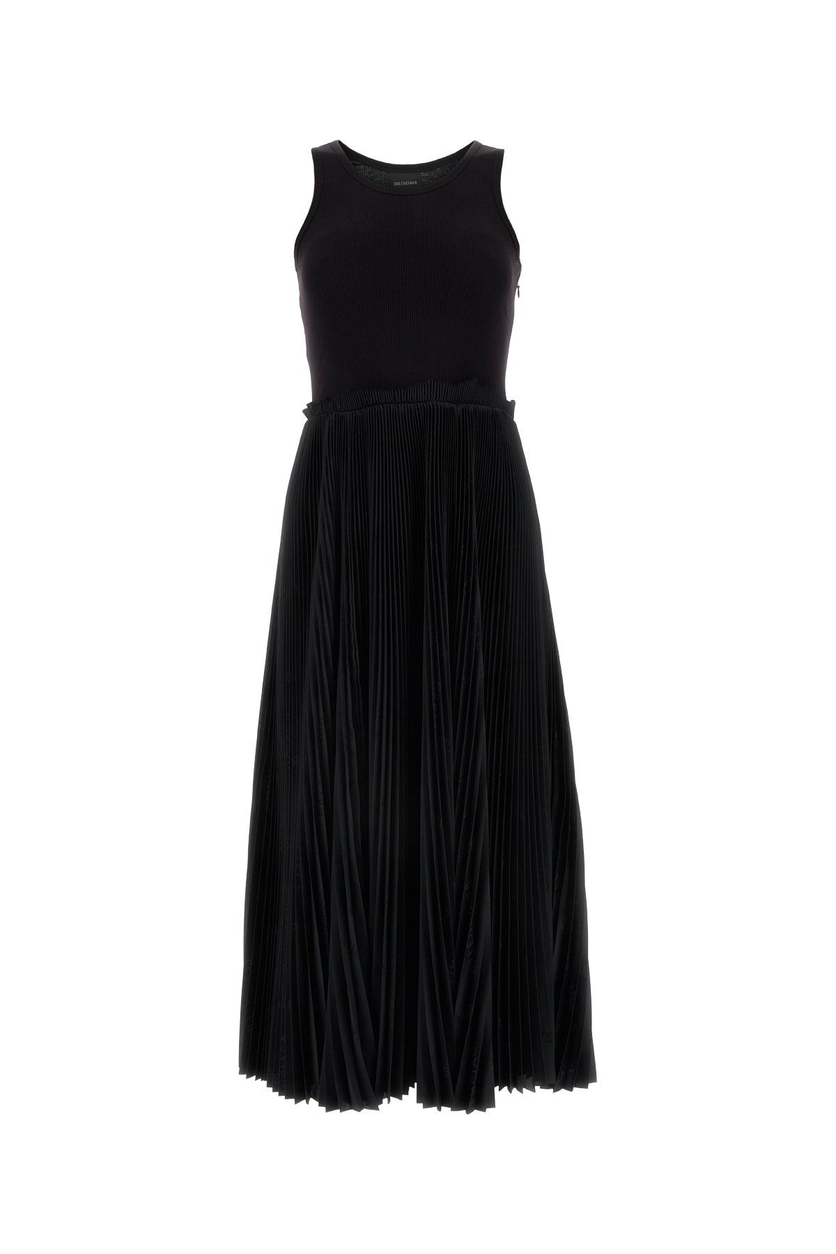 Balenciaga Women Tanktop Pleat Dress BALENCIAGA
