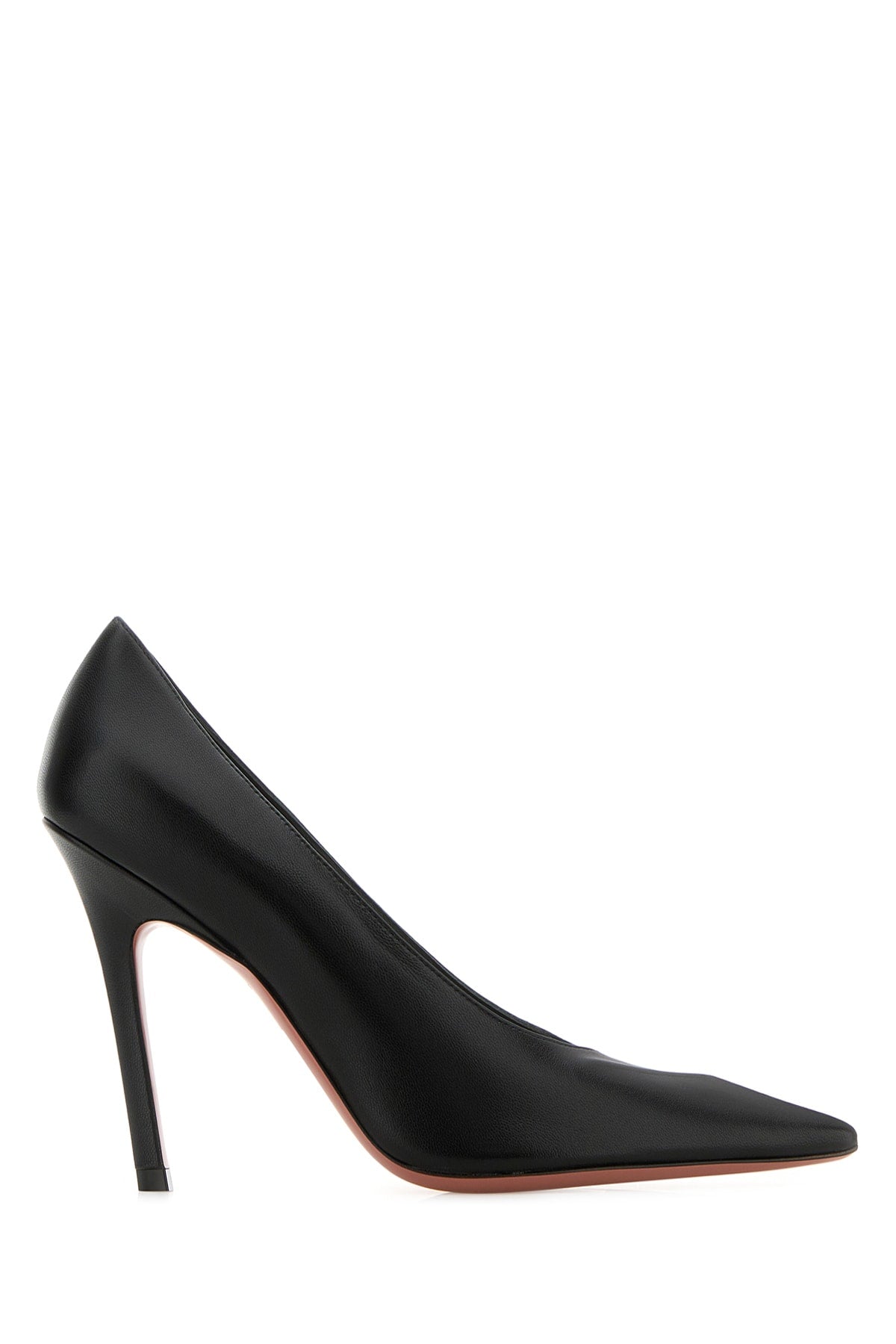 Amina Muaddi Women Christine Pump 100 Nappa Black 100 AMINA MUADDI