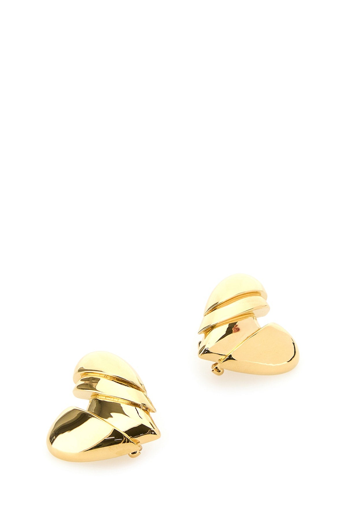 Amina Muaddi Women Heartbreaker Earring Gold Base AMINA MUADDI