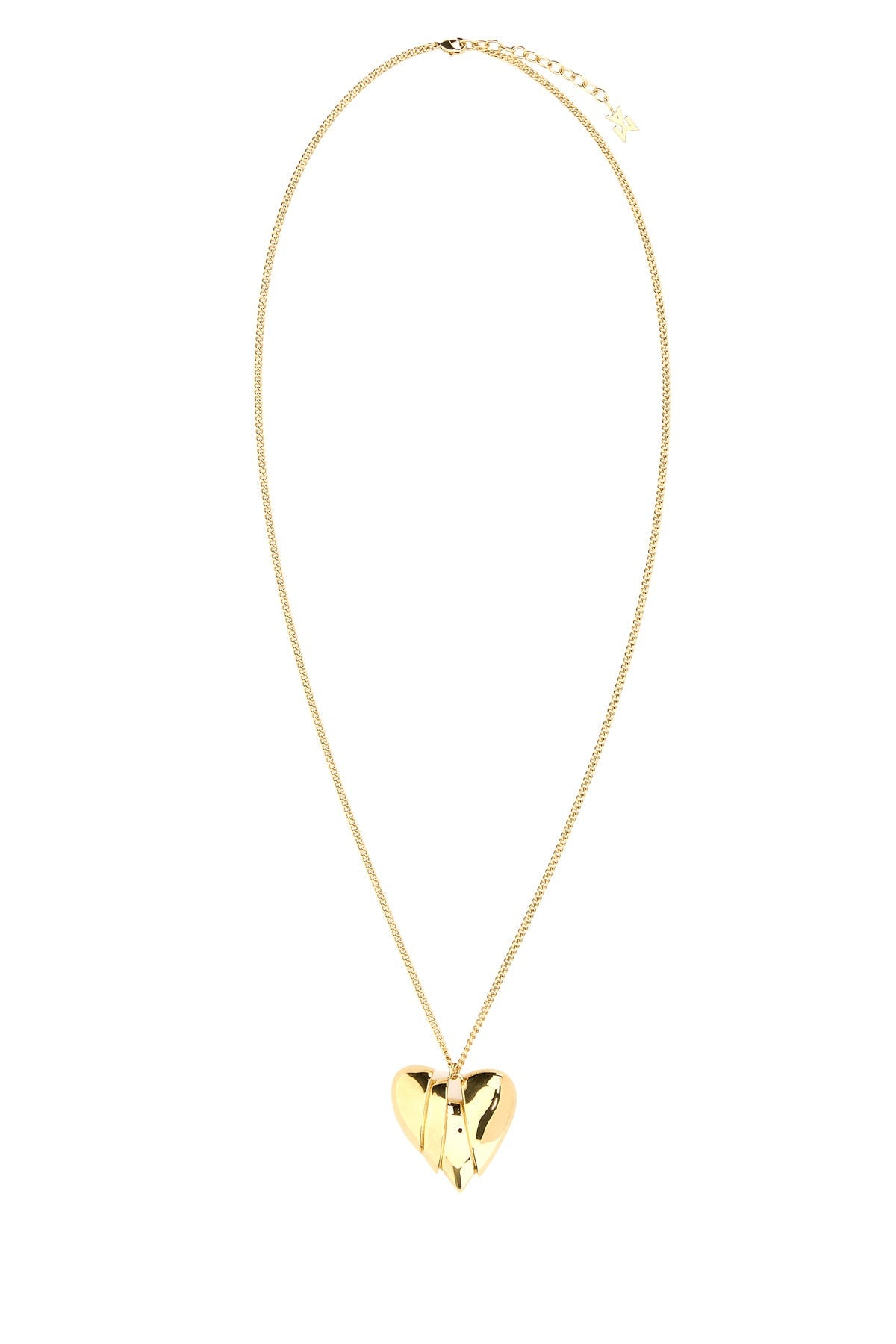 Amina Muaddi Women Heartbreaker Necklace Gold Base AMINA MUADDI