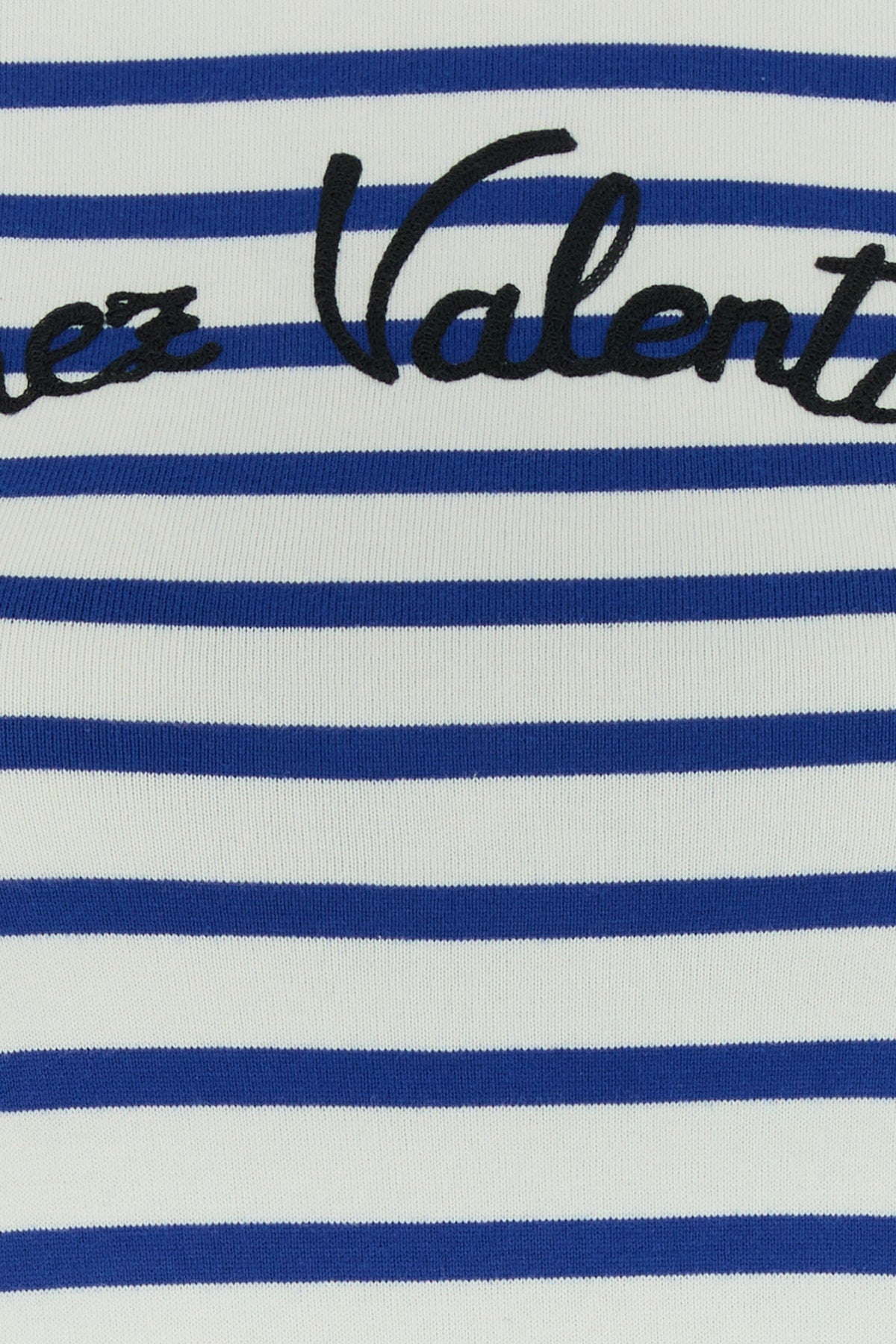 Valentino Garavani Women Embroidered Cotton T-Shirt VALENTINO GARAVANI