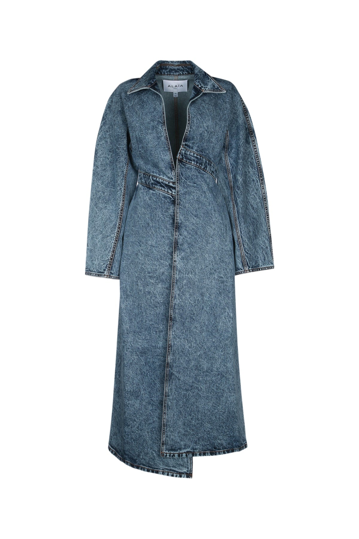 Alaia Women Spiral Trench ALAIA