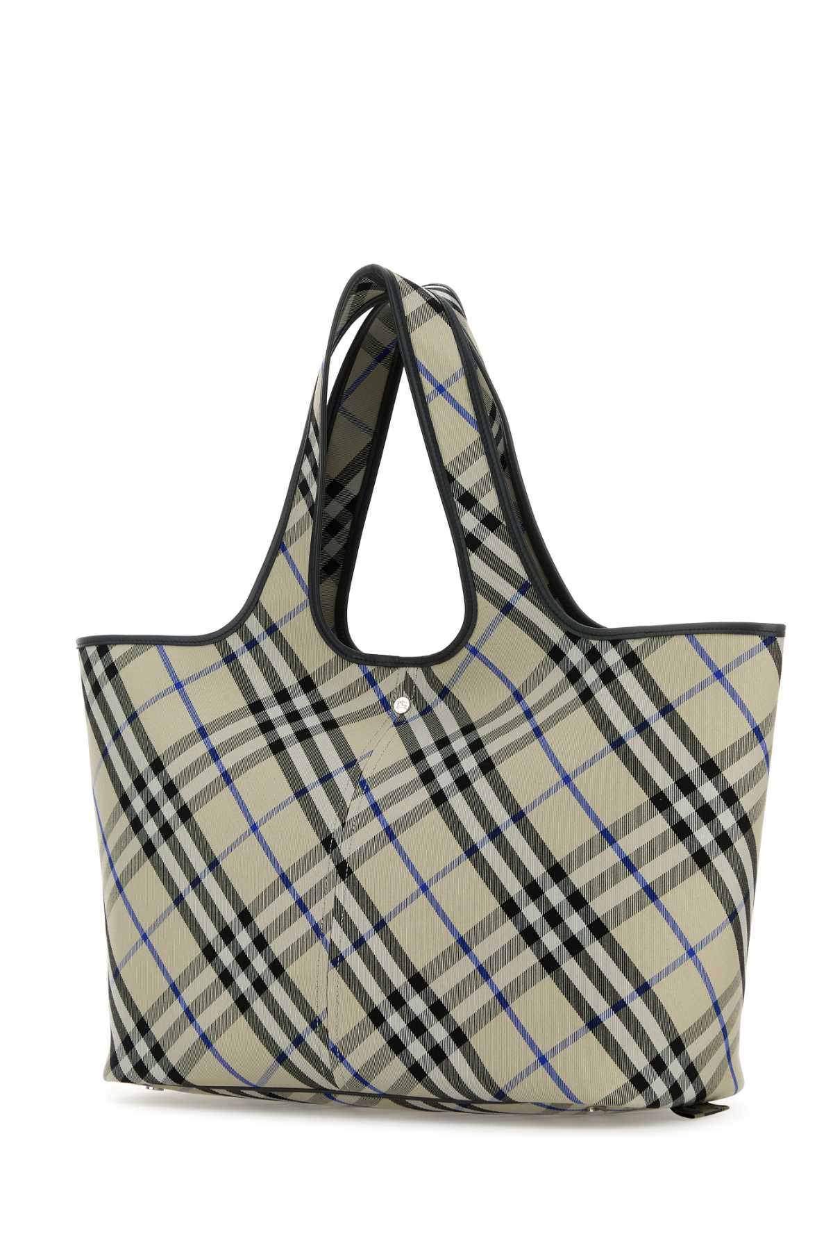 Burberry Women Embroidered Canvas Shopping Bag BURBERRY