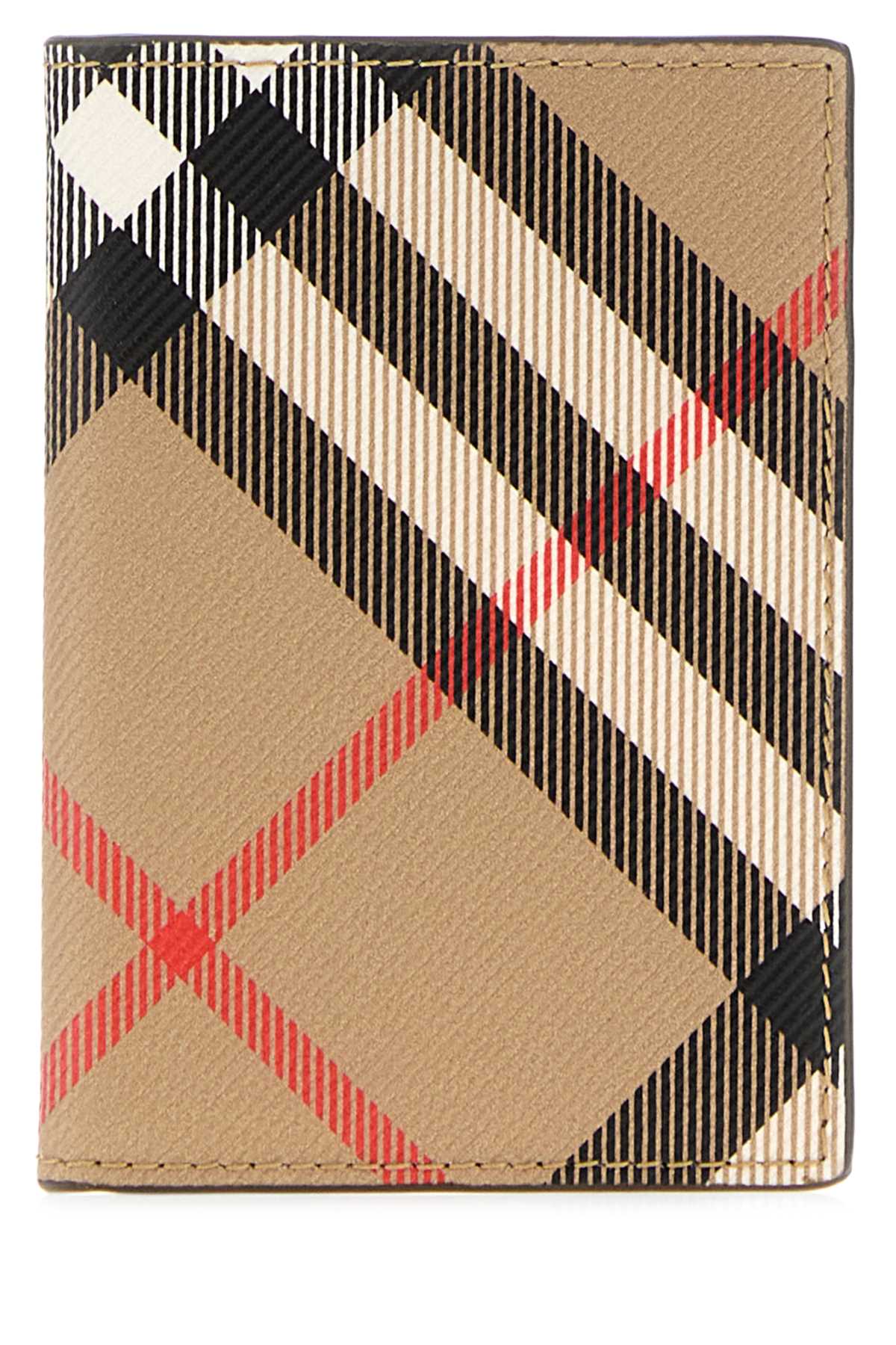 Burberry Men Printed Canvas Card Holder BURBERRY