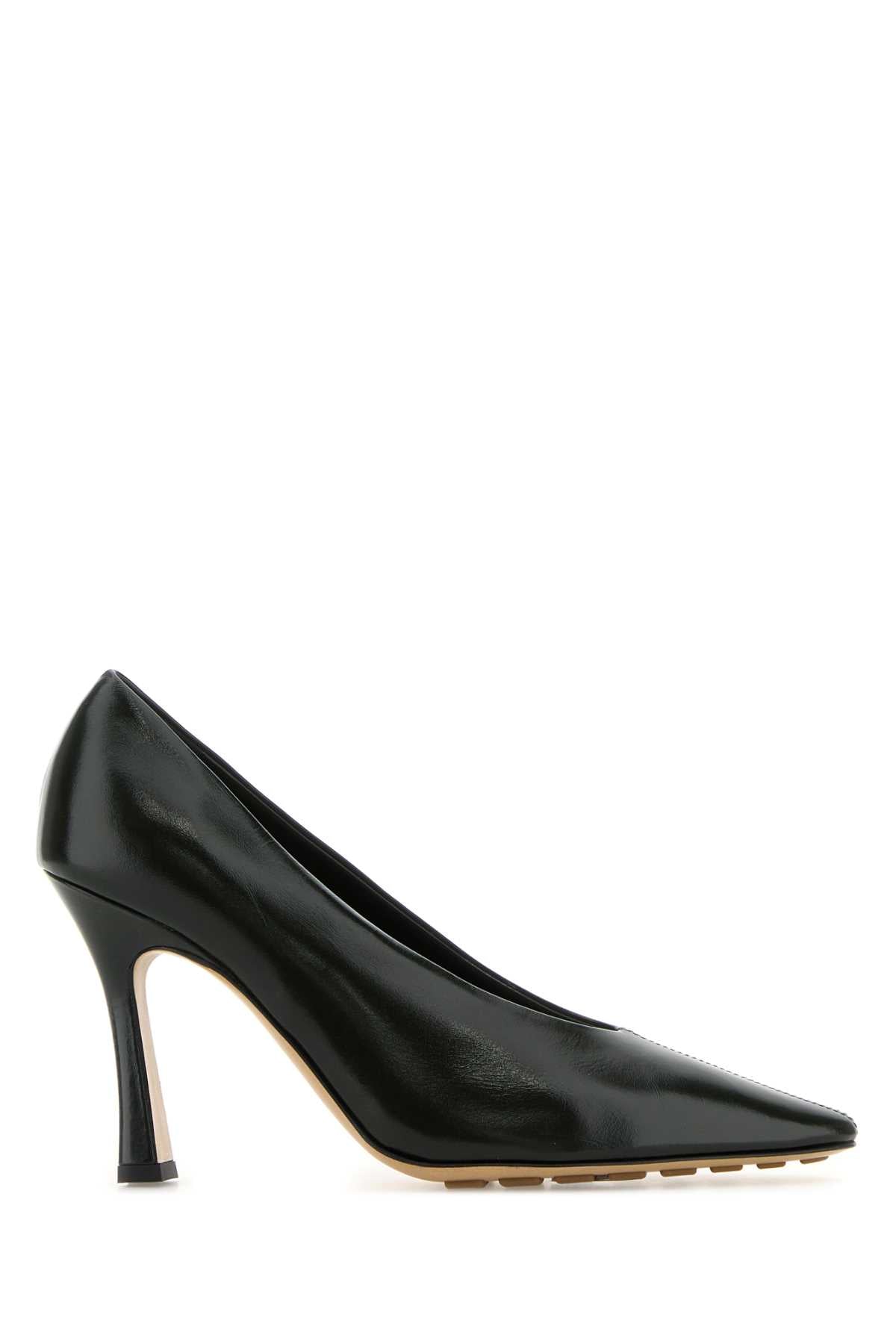 Bottega Veneta Women Dark Green Leather Sofia Pumps BOTTEGA VENETA