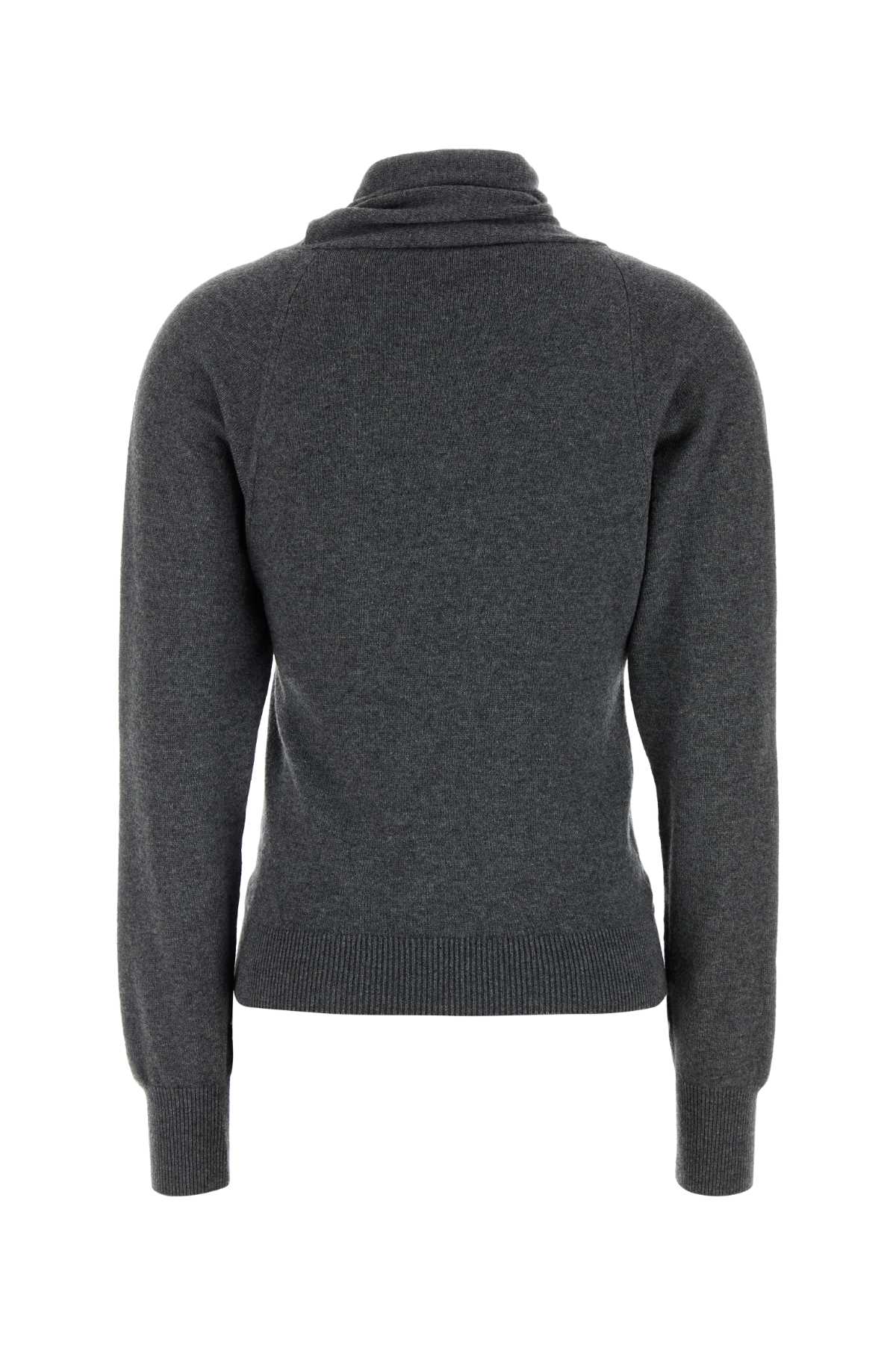 Tom Ford Women Dark Grey Cashmere Blend Sweater TOM FORD