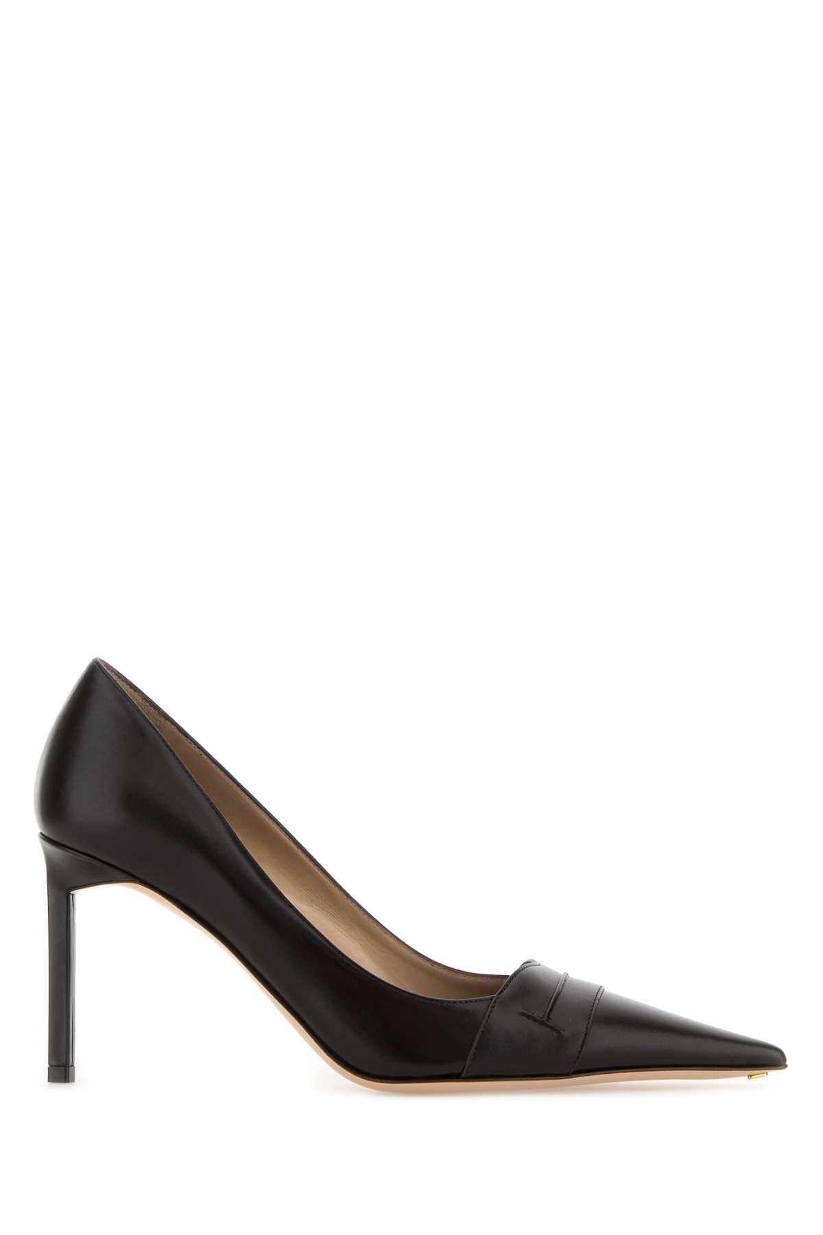 Tom Ford Women Dark Brown Leather Pumps TOM FORD