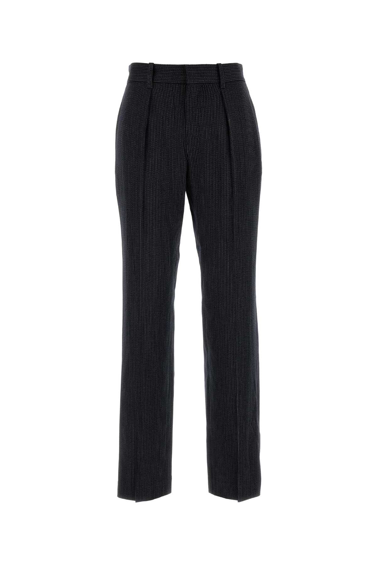 Isabel Marant Women Embroidered Stretch Wool Blend Pant ISABEL MARANT