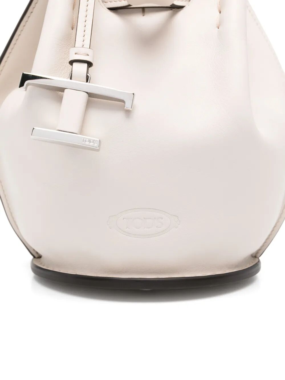 Tod's Women Logo-Charm Leather Mini Bucket Bag TOD'S