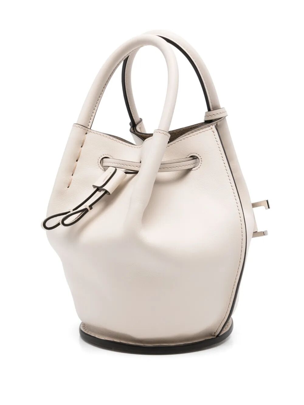 Tod's Women Logo-Charm Leather Mini Bucket Bag TOD'S