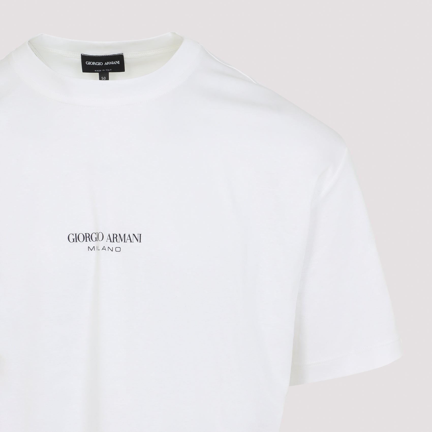 Giorgio Armani Cotton T-Shirt Men GIORGIO ARMANI