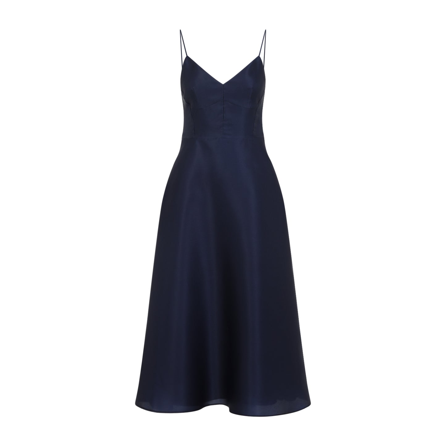 Alberta Ferretti Triple Organza Midi Dress Women ALBERTA FERRETTI