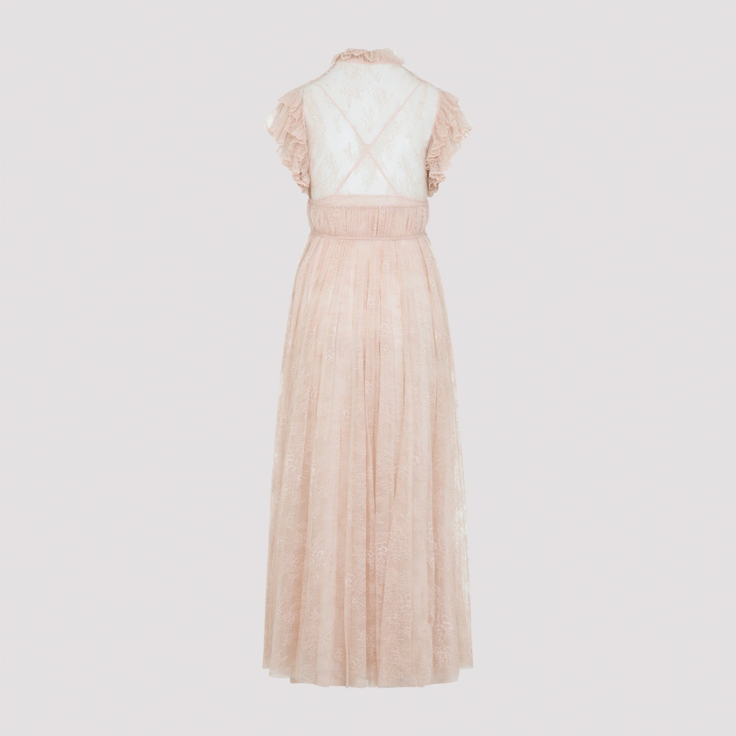 Alberta Ferretti Lace Long Dress Women ALBERTA FERRETTI