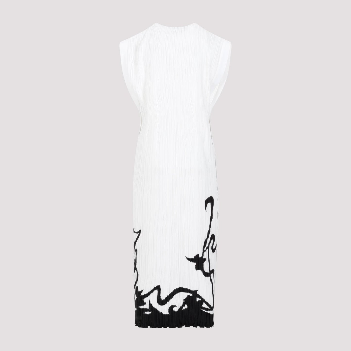 Lanvin Sleeveless Pleated Midi Dress Women LANVIN