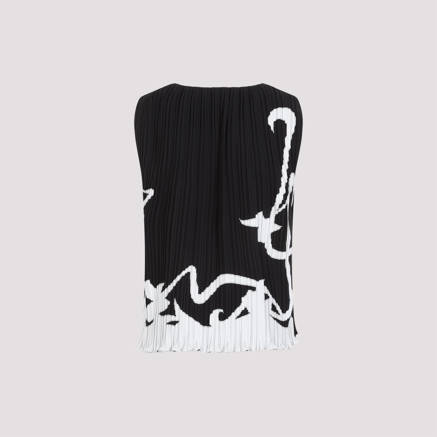 Lanvin Sleeveless Pleated Top Women LANVIN