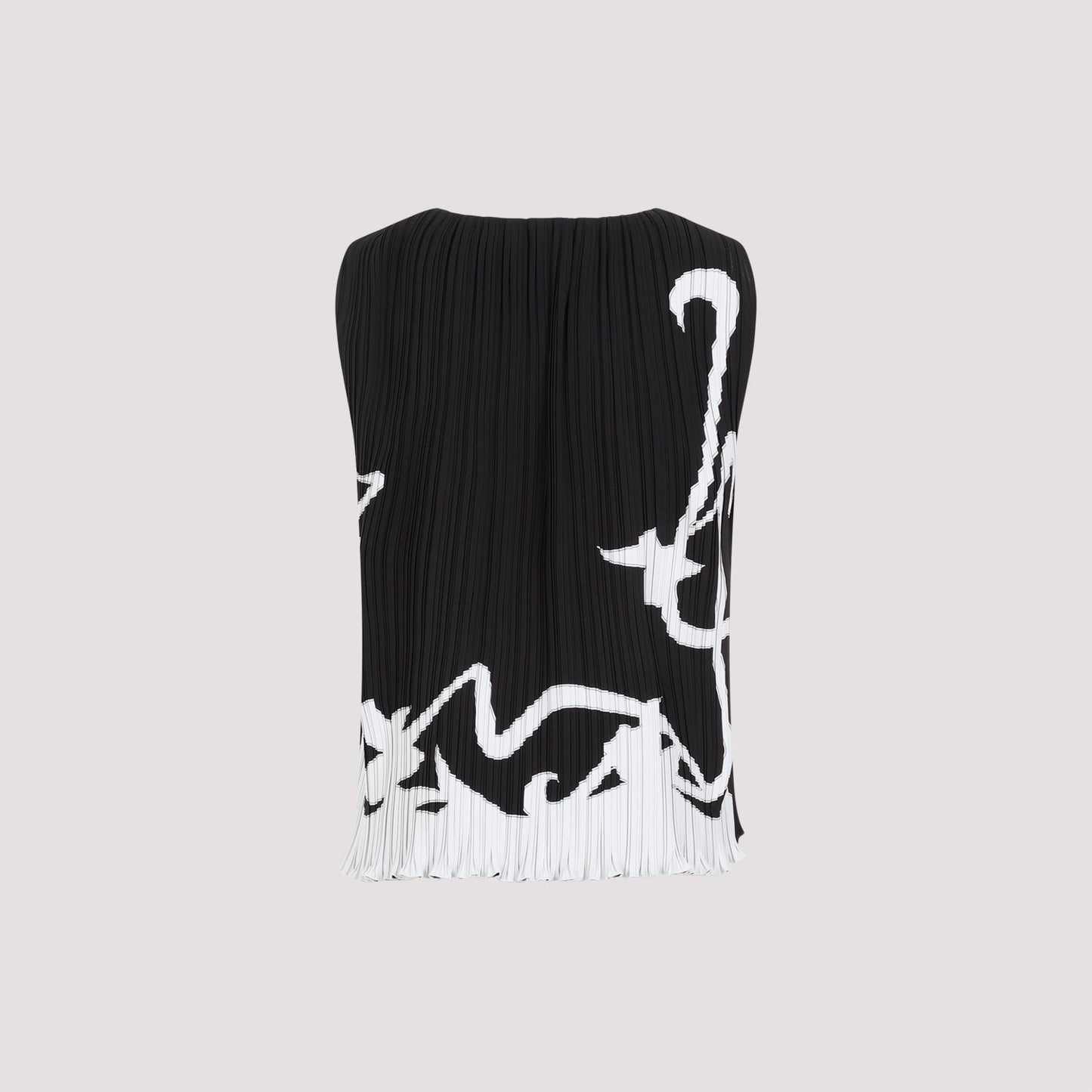 Lanvin Sleeveless Pleated Top Women LANVIN