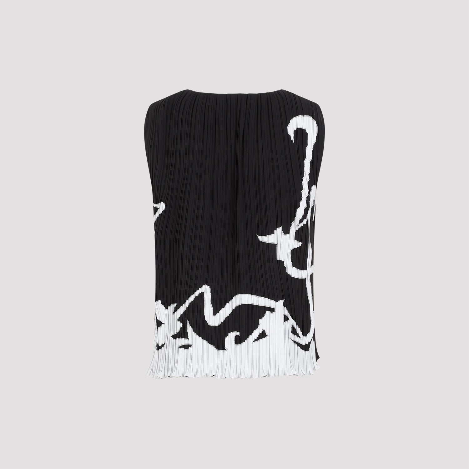Lanvin Sleeveless Pleated Top Women LANVIN