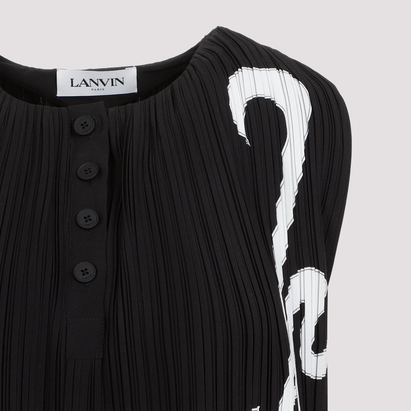 Lanvin Sleeveless Pleated Top Women LANVIN