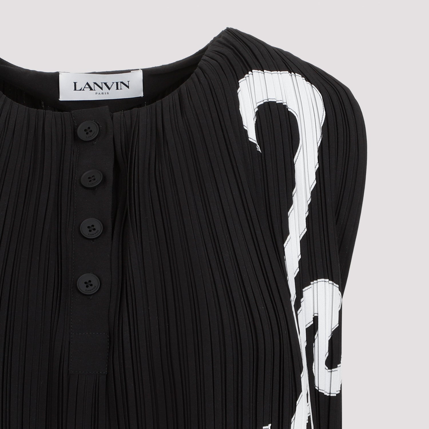 Lanvin Sleeveless Pleated Top Women LANVIN