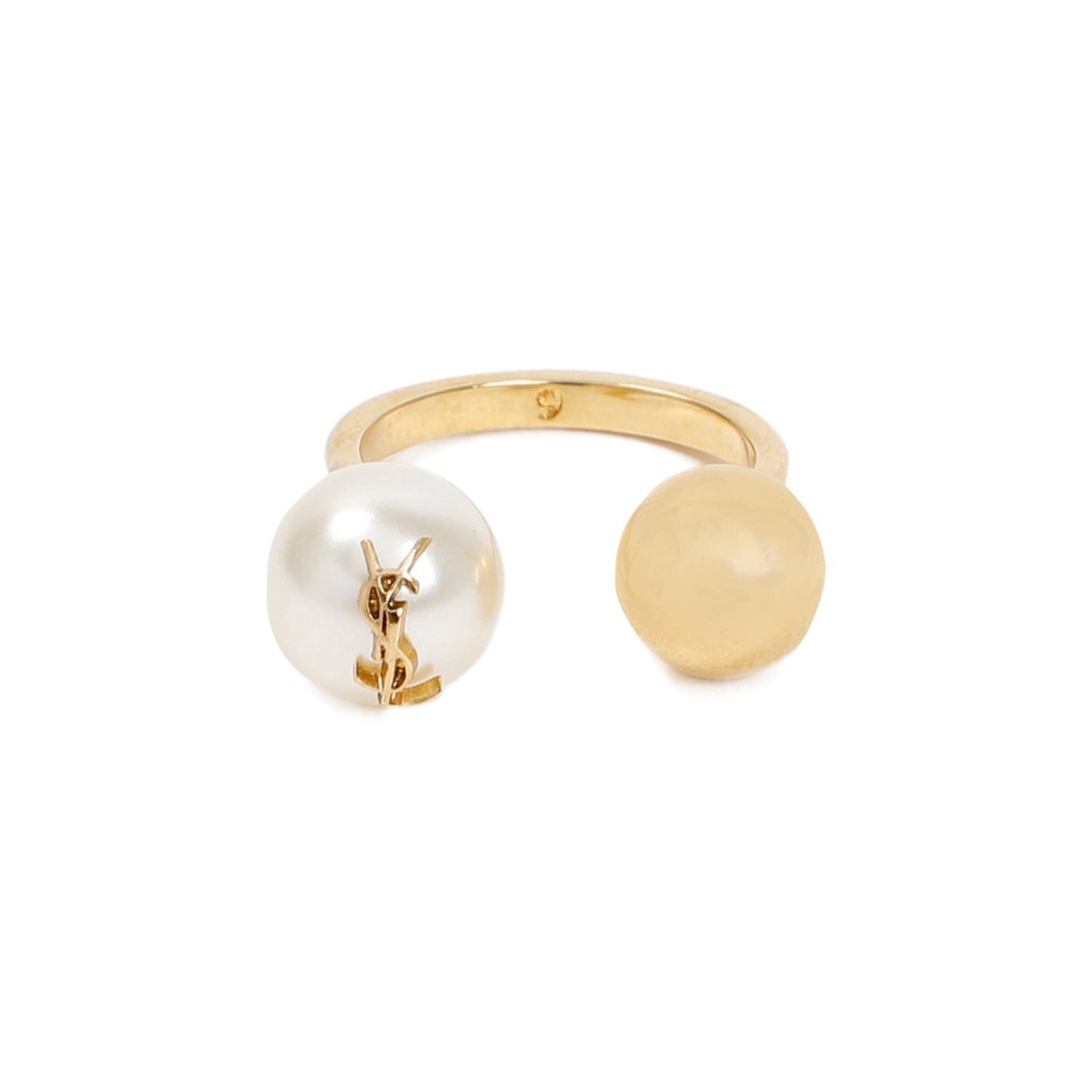 Saint Laurent Bague Boule Ysl Ring Women SAINT LAURENT