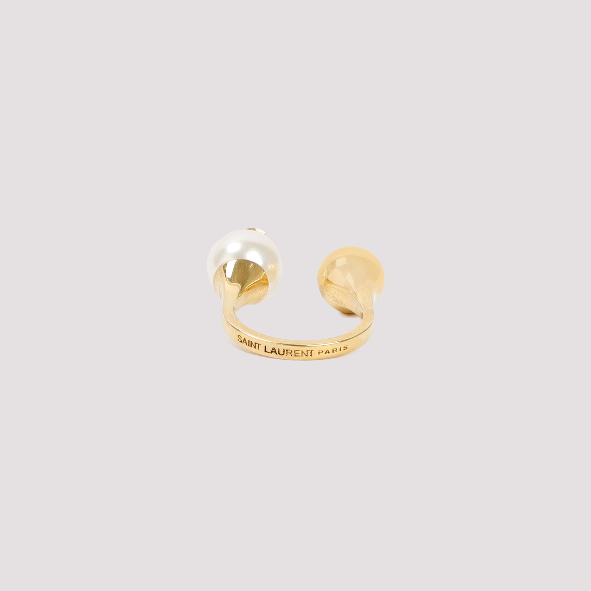 Saint Laurent Bague Boule Ysl Ring Women SAINT LAURENT