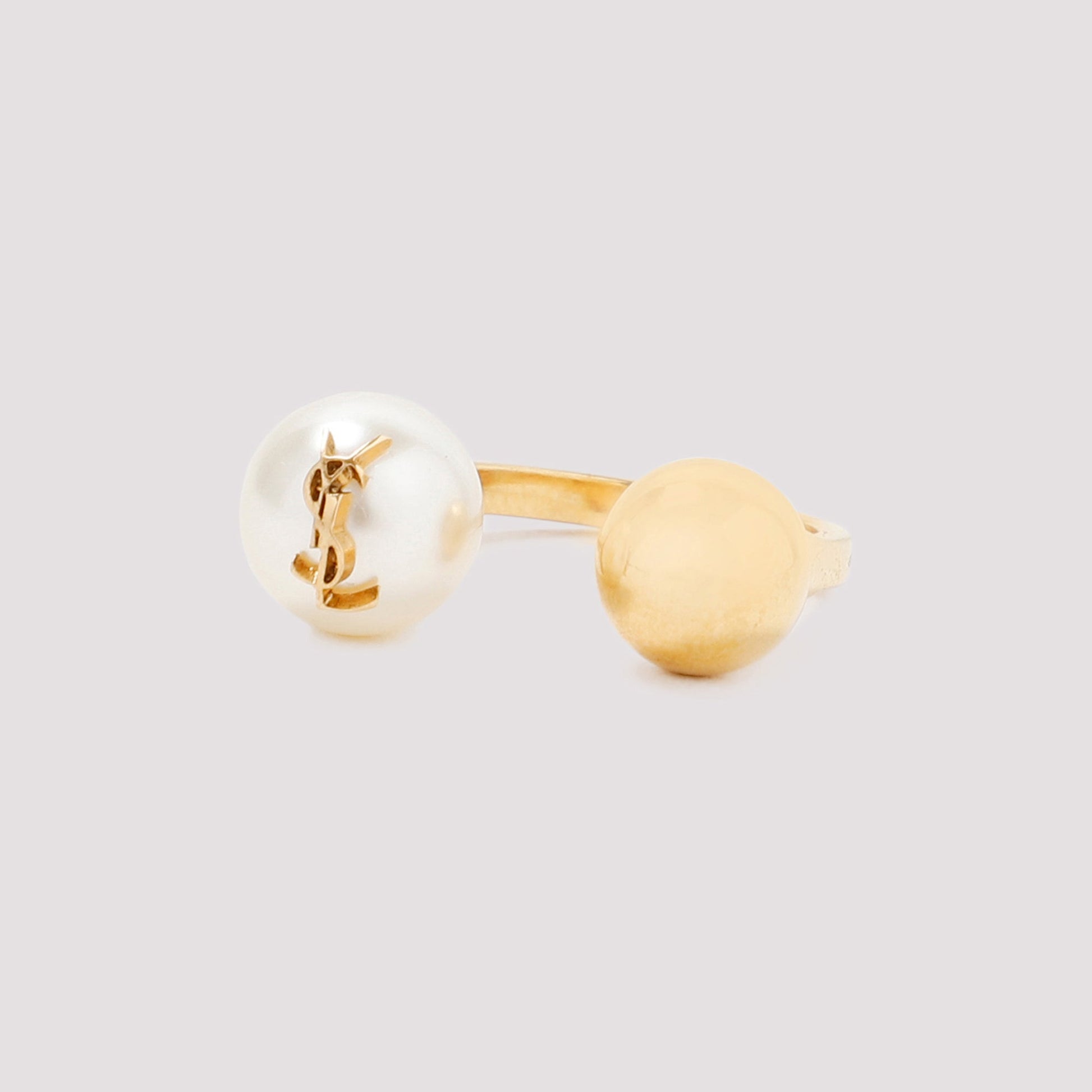 Saint Laurent Bague Boule Ysl Ring Women SAINT LAURENT