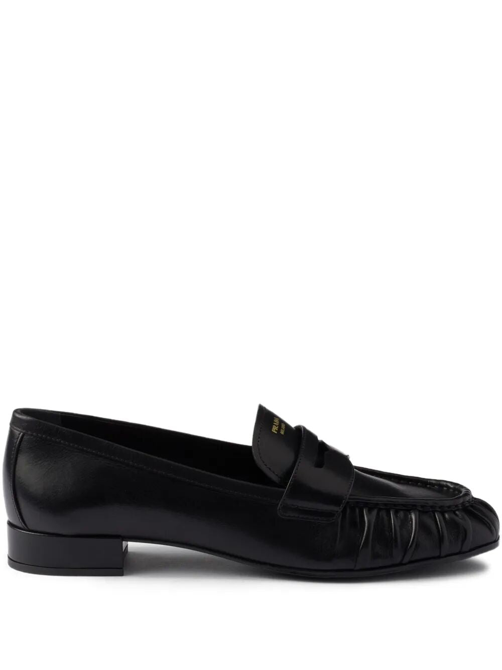 Prada Women Leather Penny Loafers PRADA